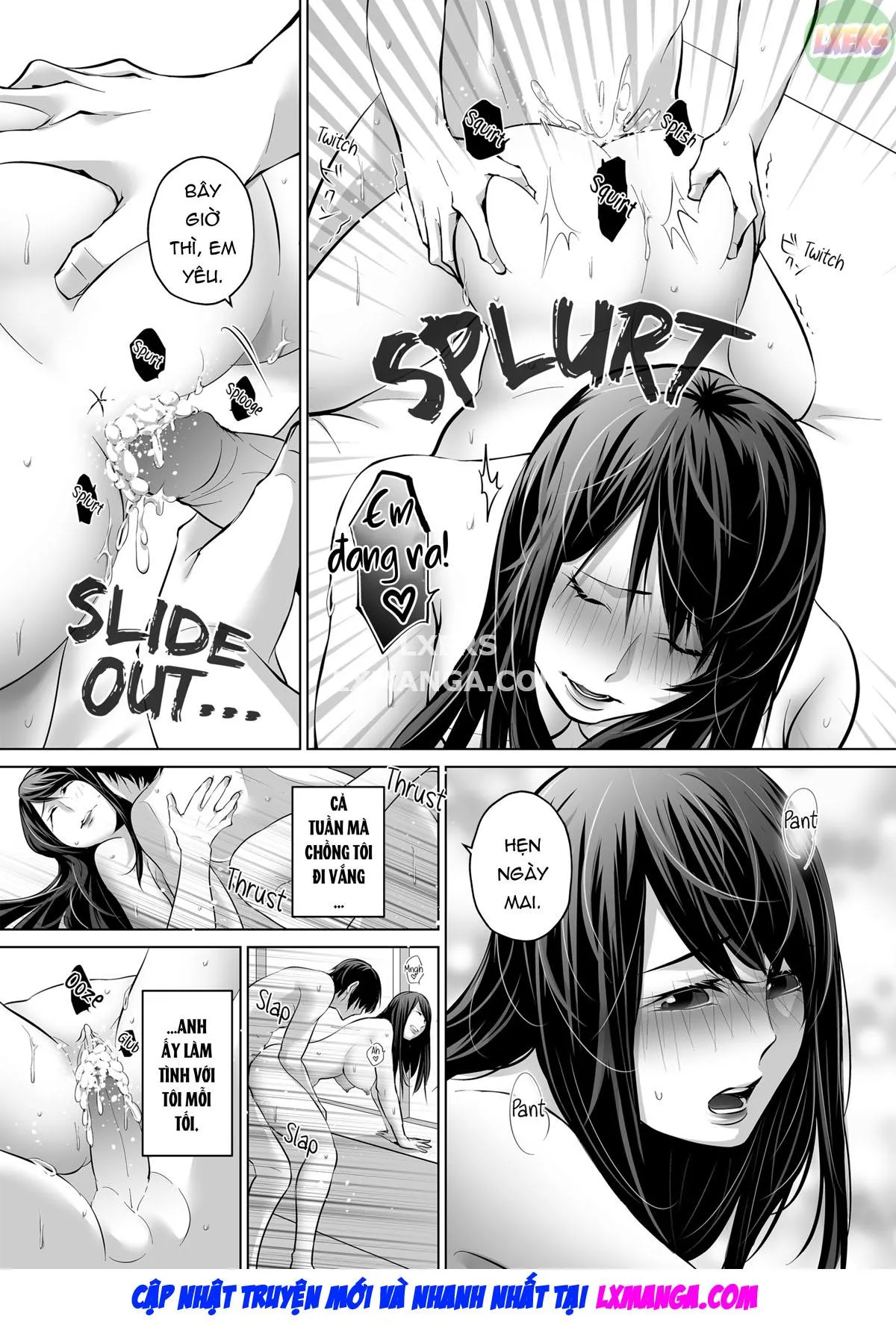 HentaiVN.net - Ảnh 77 - My Husband... Is Nothing Like This... Tonight [A Desperately Horny Housewife Discreetly Cheats Again] - Oneshot