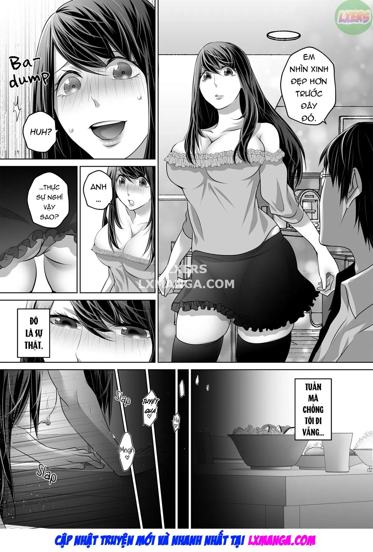 HentaiVN.net - Ảnh 79 - My Husband... Is Nothing Like This... Tonight [A Desperately Horny Housewife Discreetly Cheats Again] - Oneshot