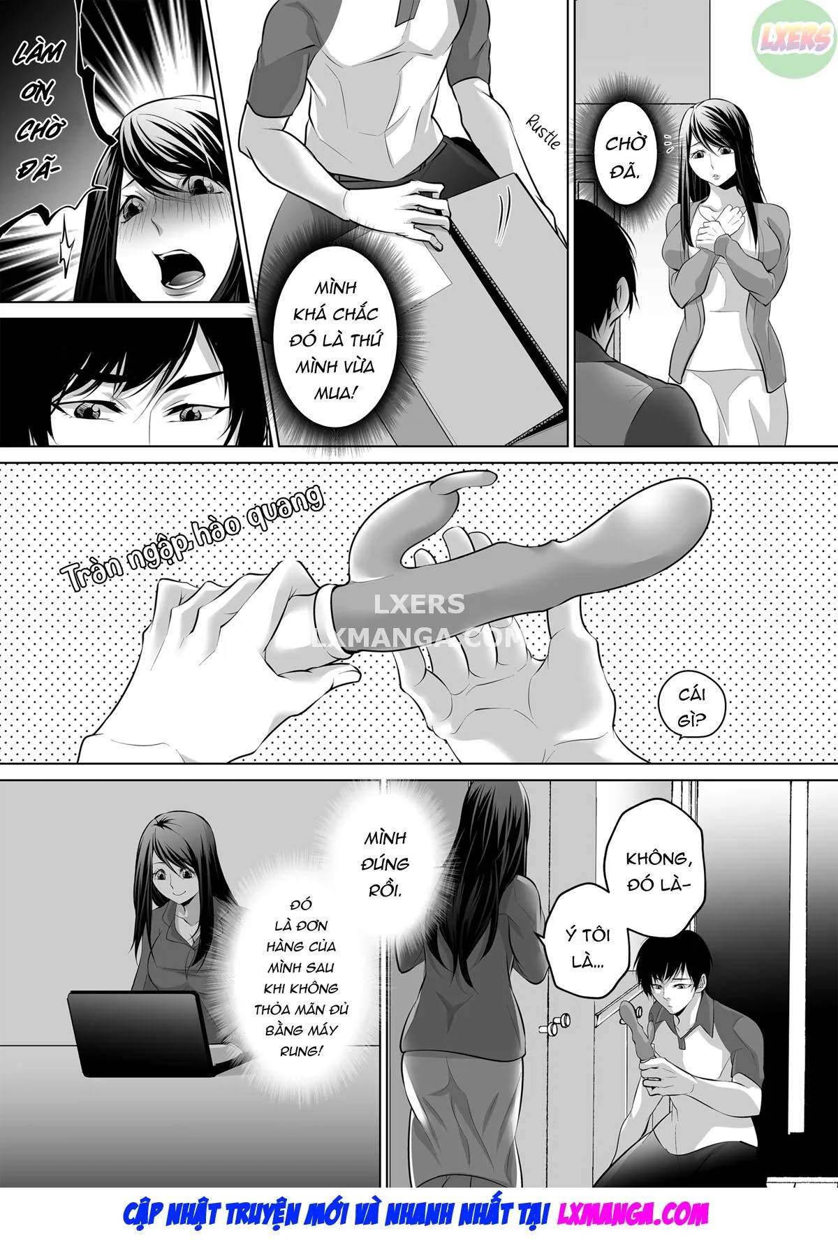 HentaiVN.net - Ảnh 9 - My Husband... Is Nothing Like This... Tonight [A Desperately Horny Housewife Discreetly Cheats Again] - Oneshot