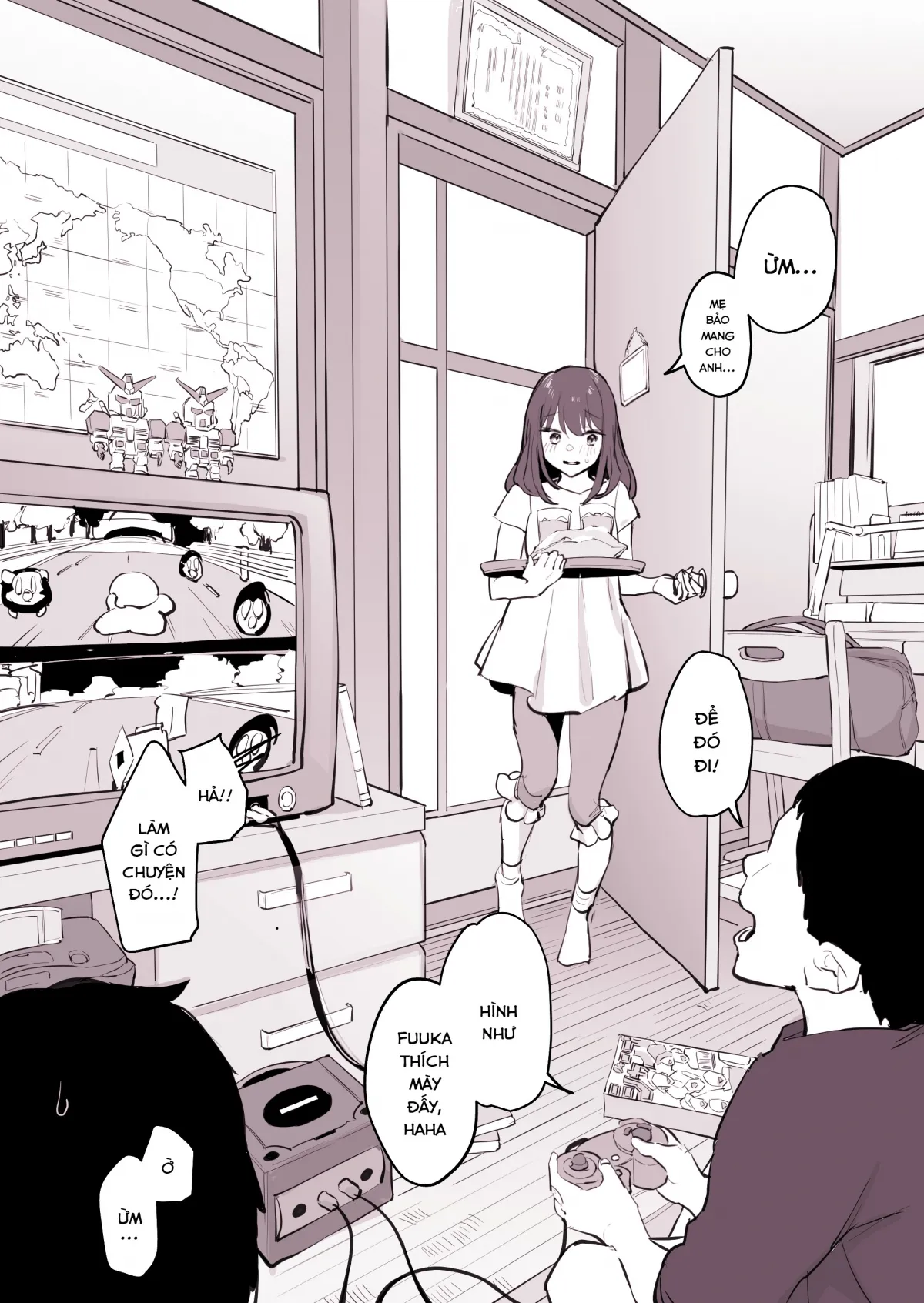 HentaiVN.net - Ảnh 3 - Em gái thằng bạn [友達の妹; Tomodachi no Imouto] - Oneshot
