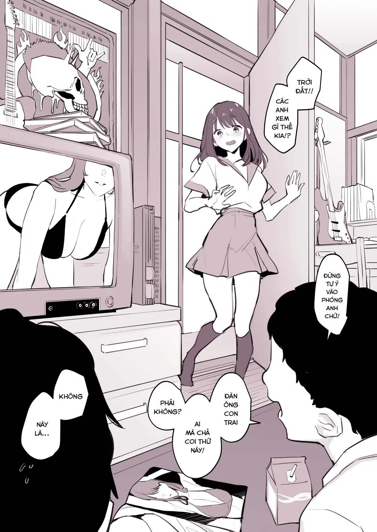 HentaiVN.net - Ảnh 4 - Em gái thằng bạn [友達の妹; Tomodachi no Imouto] - Oneshot