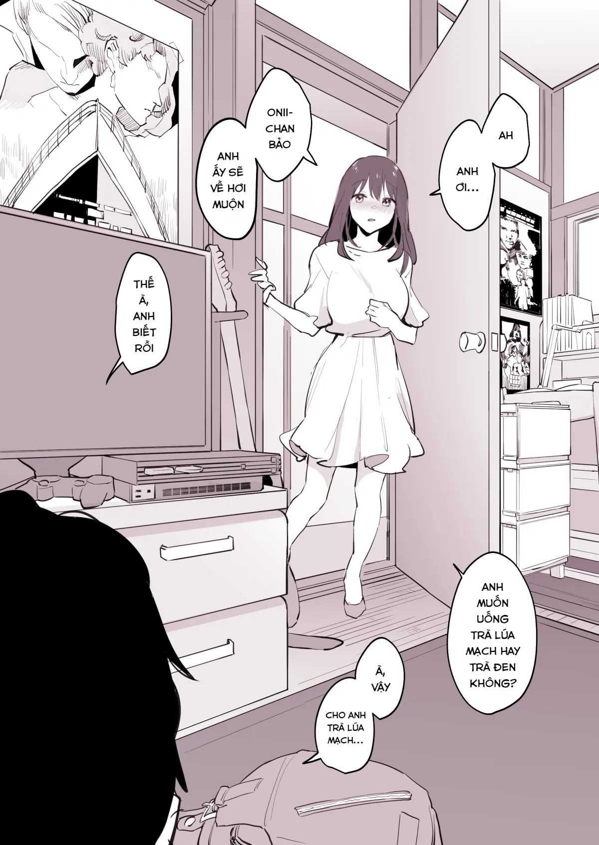 HentaiVN.net - Ảnh 5 - Em gái thằng bạn [友達の妹; Tomodachi no Imouto] - Oneshot