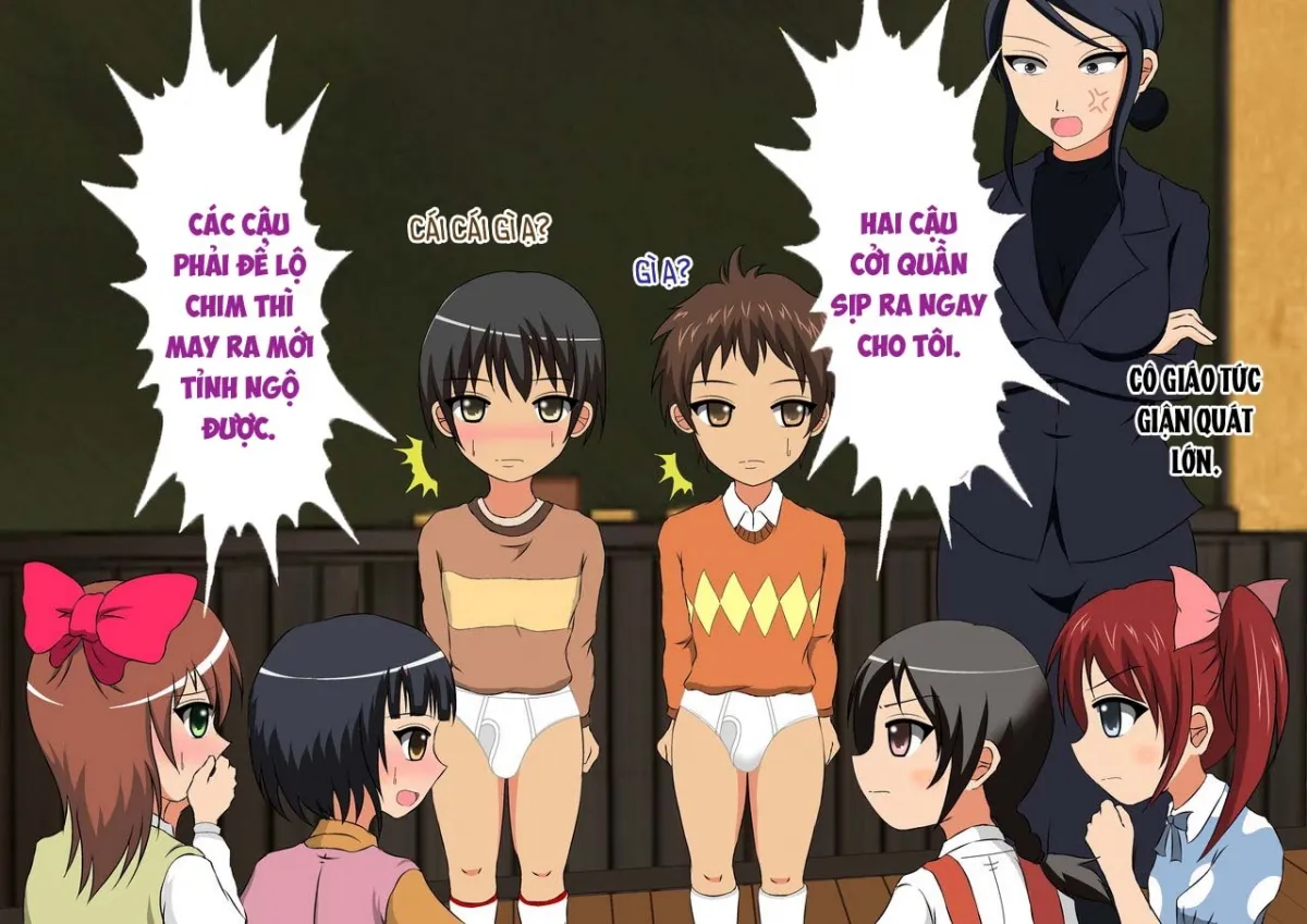 HentaiVN.net - Ảnh 13 - 昭和の体罰!女子達の逆襲 - Chap 1