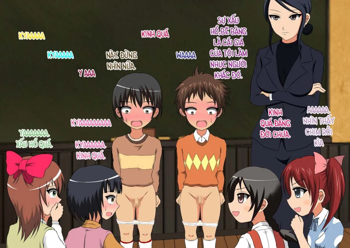 HentaiVN.net - Ảnh 15 - 昭和の体罰!女子達の逆襲 - Chap 1