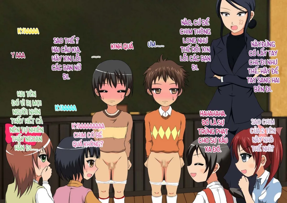 HentaiVN.net - Ảnh 16 - 昭和の体罰!女子達の逆襲 - Chap 1