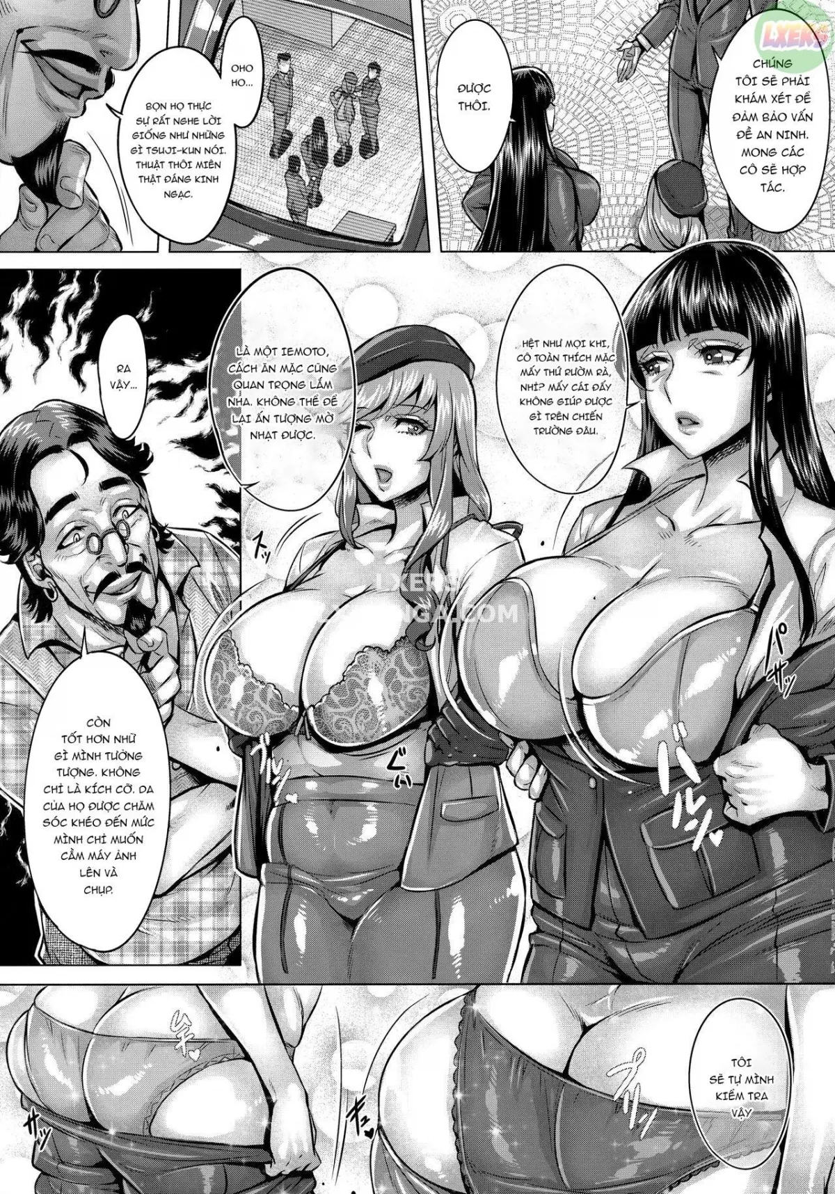 HentaiVN.net - Ảnh 4 - Sennou Sareta Iemoto-tachi no Zenra Inniku Satsueikai [The Mind Controlled Family Head's Fully Nude Photo Session] - Oneshot