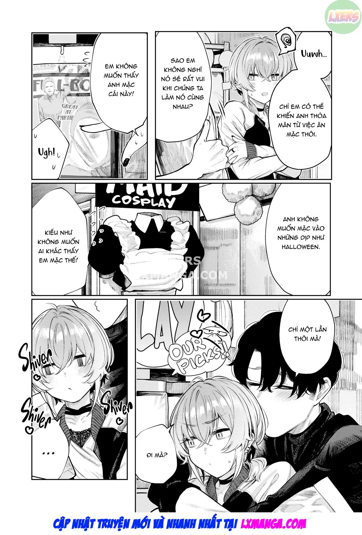 HentaiVN.net - Ảnh 8 - Lazy Cosplay Sex With My Delinquent Girlfriend - Oneshot