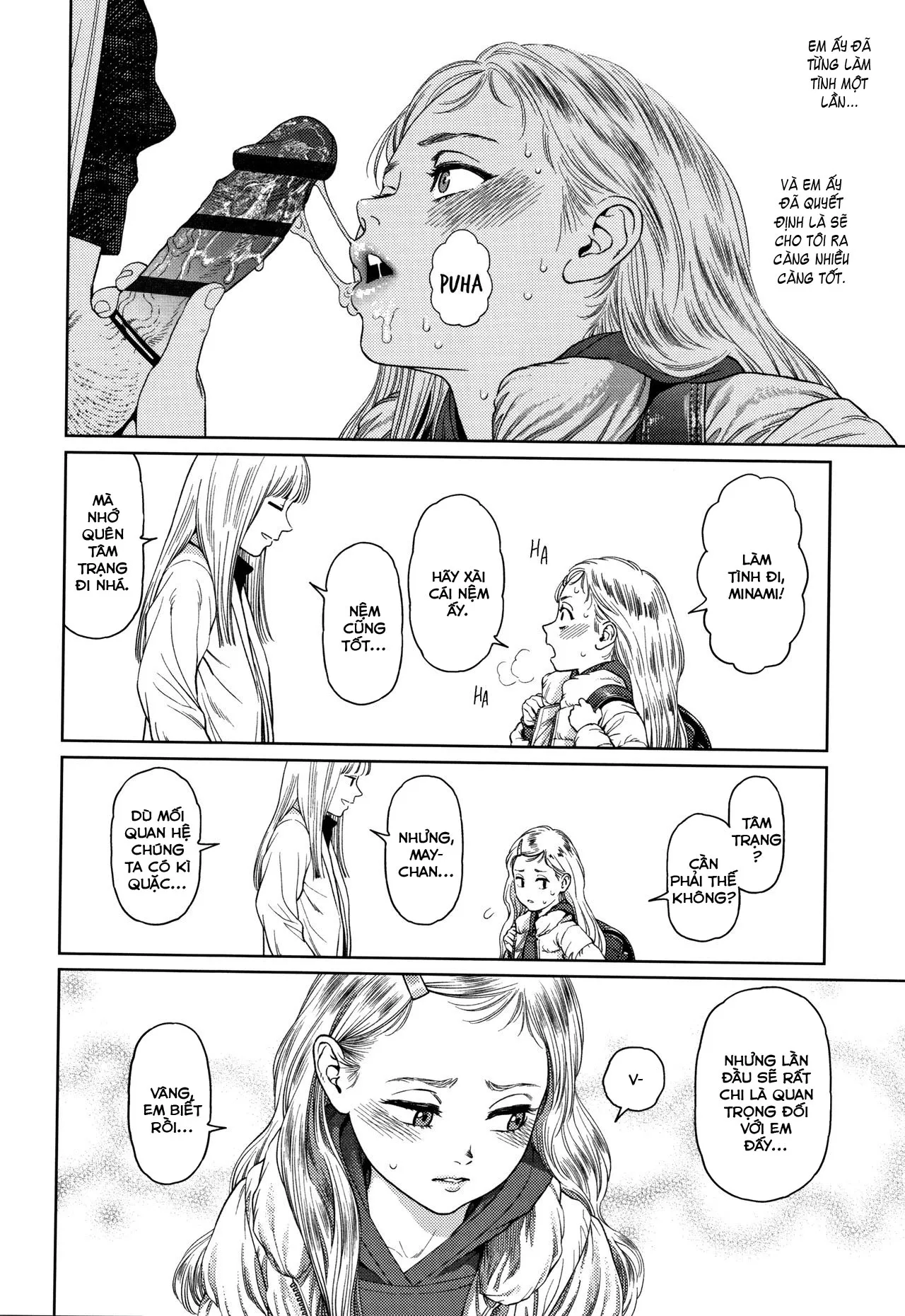 HentaiVN.net - Ảnh 14 - Chuyên gia tư vấn tâm lý cho gái nứng lồn [The Girllove Diary] - Chapter 5: Loli tây