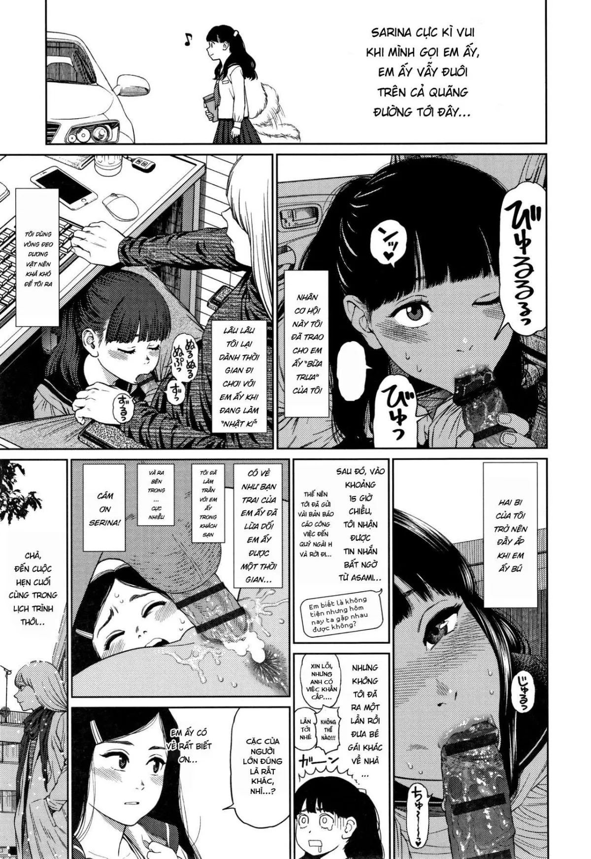 HentaiVN.net - Ảnh 32 - Chuyên gia tư vấn tâm lý cho gái nứng lồn [The Girllove Diary] - Chap 6