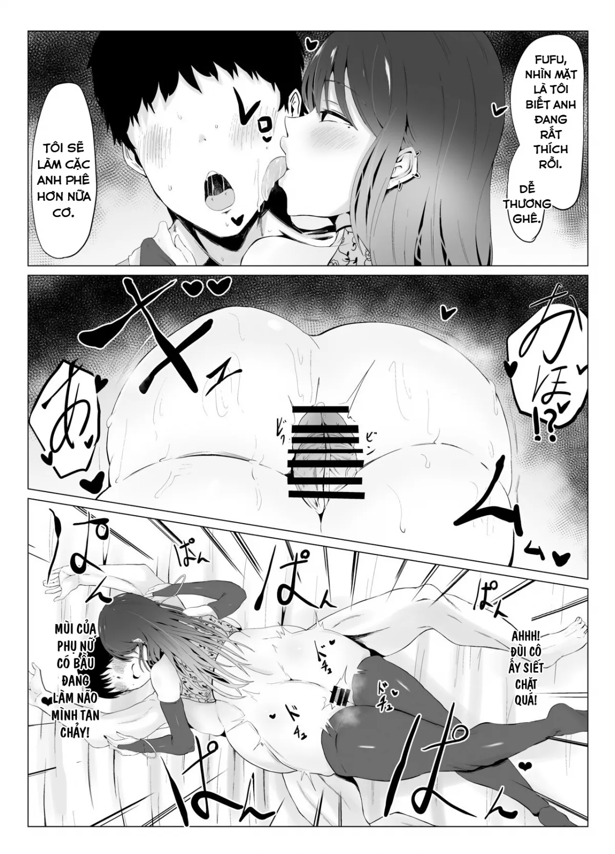 HentaiVN.net - Ảnh 16 - Botebara Shoufu Club [Preggo Belly Whore Club] - Oneshot