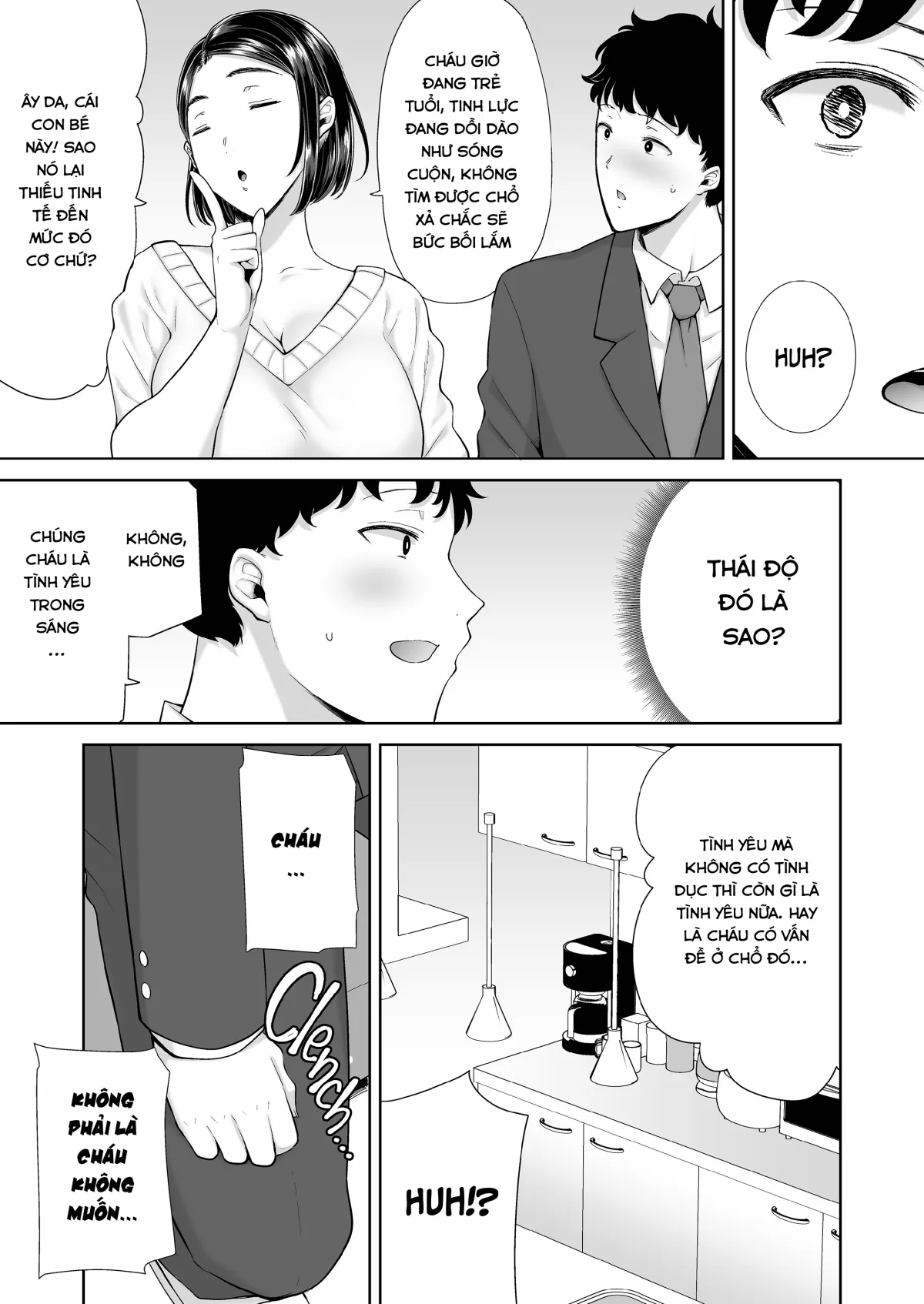 HentaiVN.net - Ảnh 15 - Bị mẹ bạn gái thịt - Chap 1