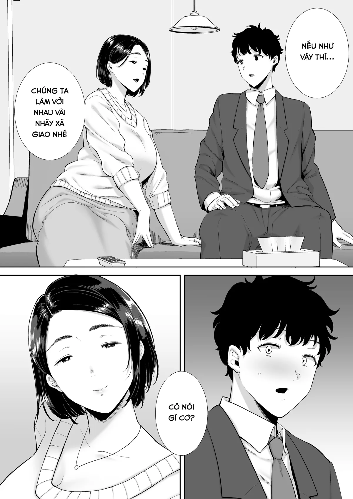 HentaiVN.net - Ảnh 16 - Bị mẹ bạn gái thịt - Chap 1