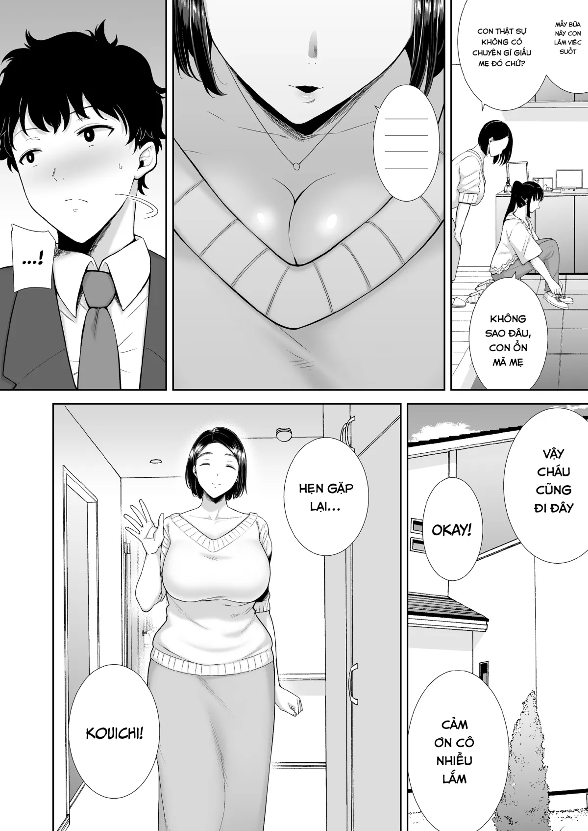 HentaiVN.net - Ảnh 4 - Bị mẹ bạn gái thịt - Chap 1
