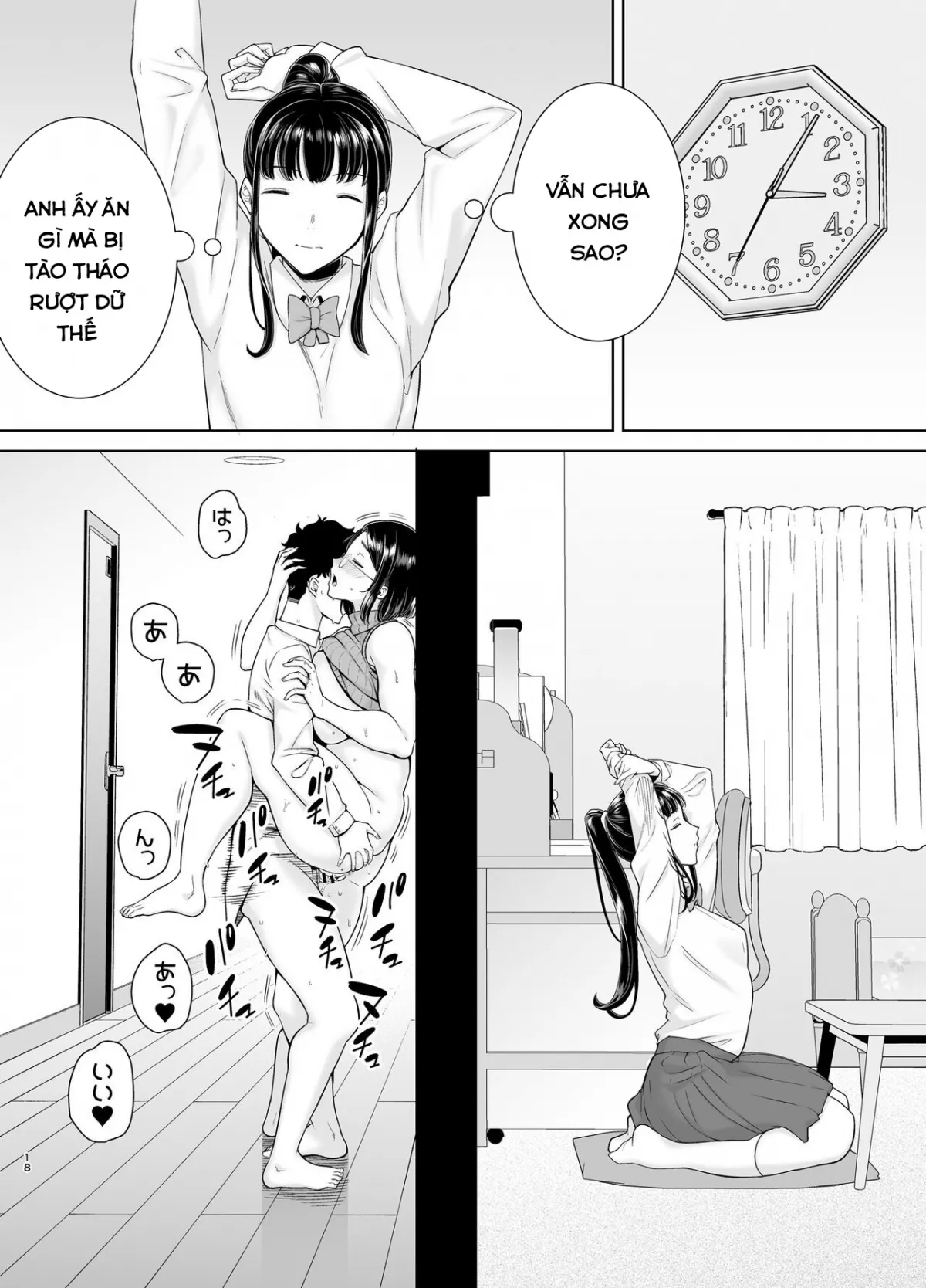 HentaiVN.net - Ảnh 16 - Bị mẹ bạn gái thịt - Chap 2