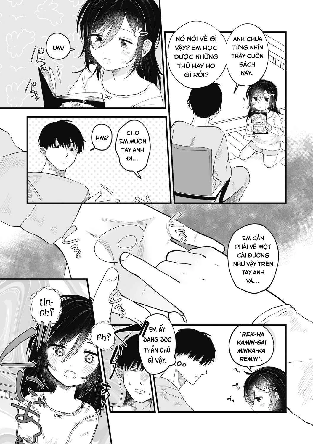 HentaiVN.net - Ảnh 4 - Charming Charm [Bé loli dụ dỗ người nhớn need correction!] - Oneshot