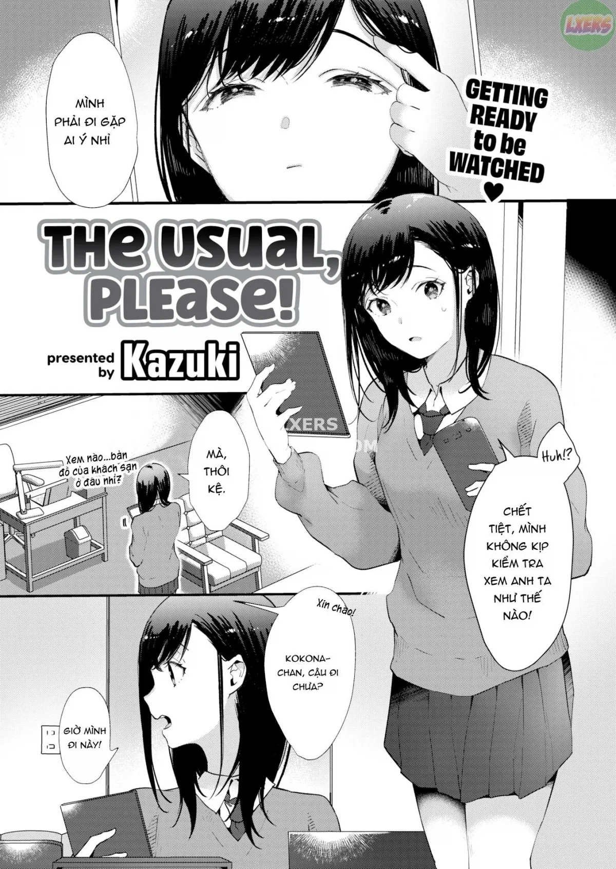 HentaiVN.net - Ảnh 1 - Như cũ, cảm ơn! - Oneshot