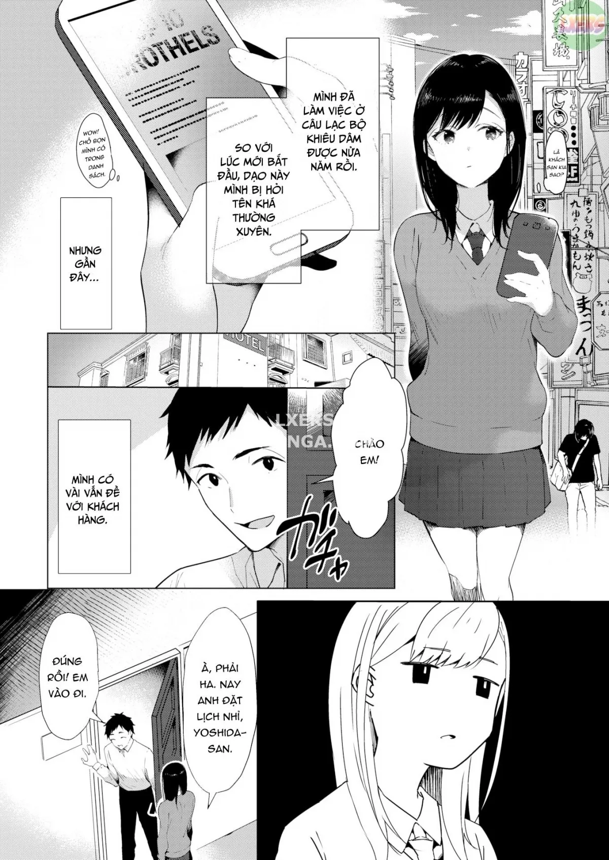 HentaiVN.net - Ảnh 2 - Như cũ, cảm ơn! - Oneshot
