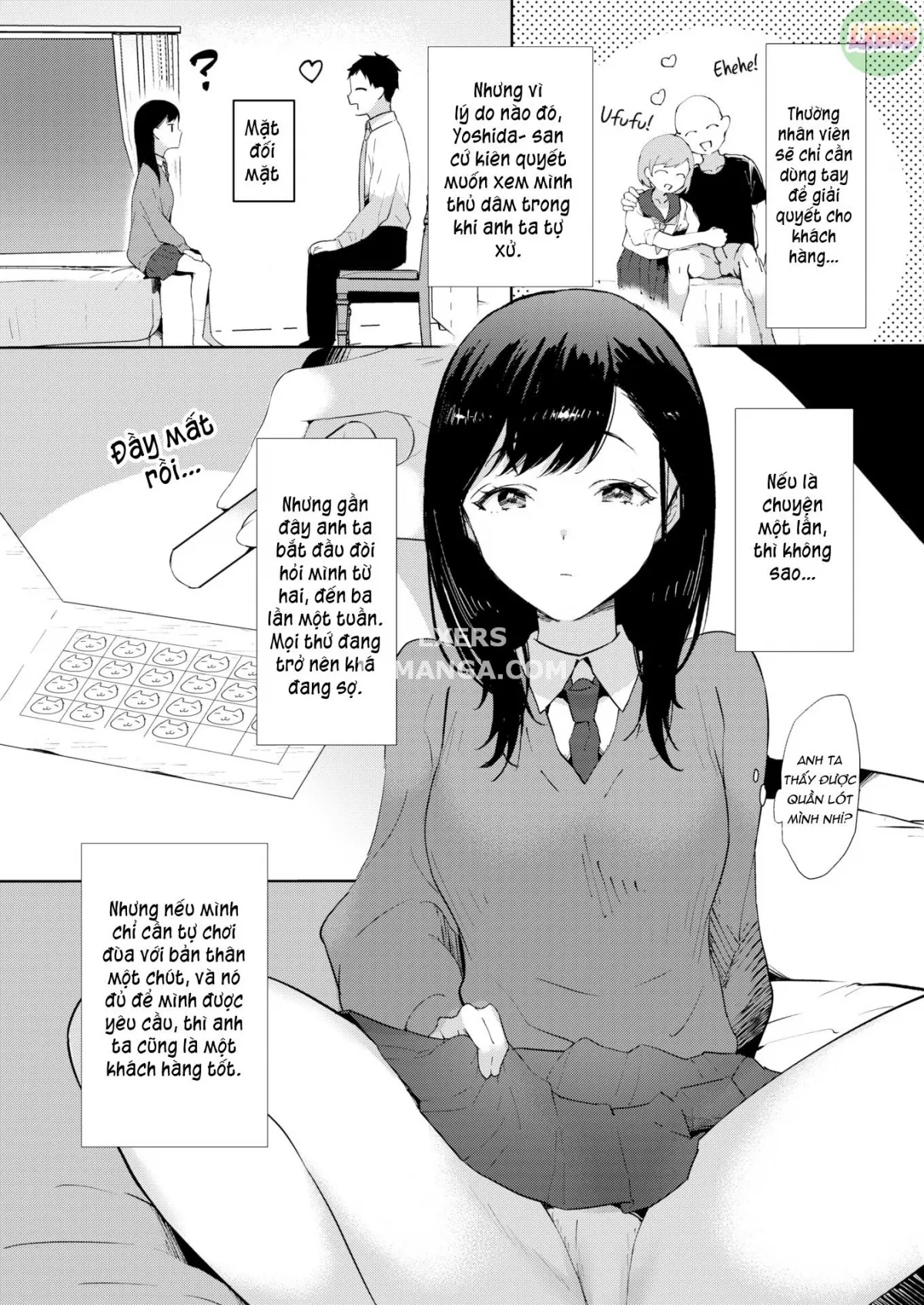 HentaiVN.net - Ảnh 4 - Như cũ, cảm ơn! - Oneshot