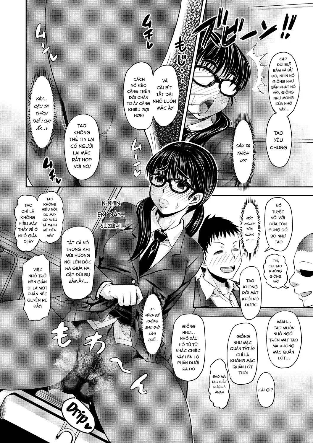 HentaiVN.net - Ảnh 10 - Nikkanteki Kuro Stocking Seikatsu [Sensual Black Stockings Life] - Chap 1