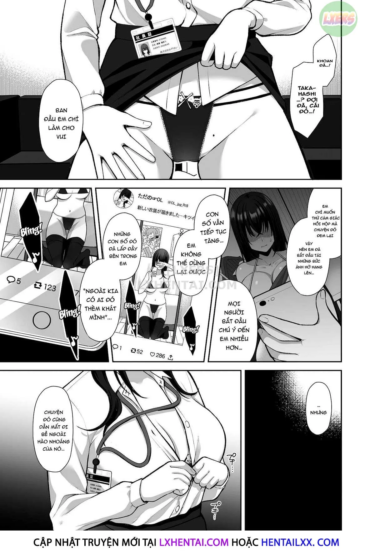 HentaiVN.net - Ảnh 14 - An Office Lady's Behind The Scenes Masochistic Onahole Training [Utakata ~Uraaka DoM Haken OL Onaho Choukyou~] - Chap 1