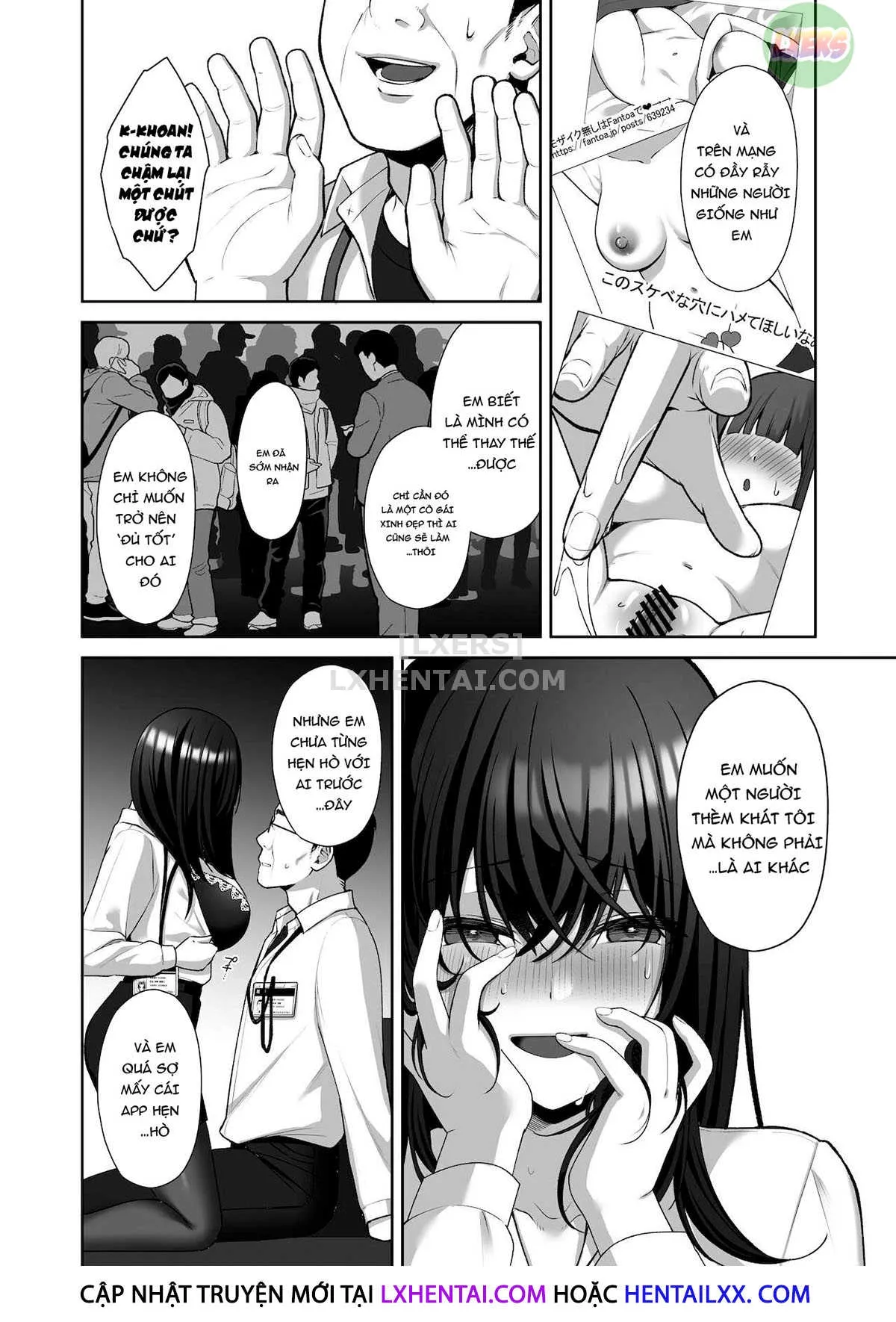 HentaiVN.net - Ảnh 15 - An Office Lady's Behind The Scenes Masochistic Onahole Training [Utakata ~Uraaka DoM Haken OL Onaho Choukyou~] - Chap 1
