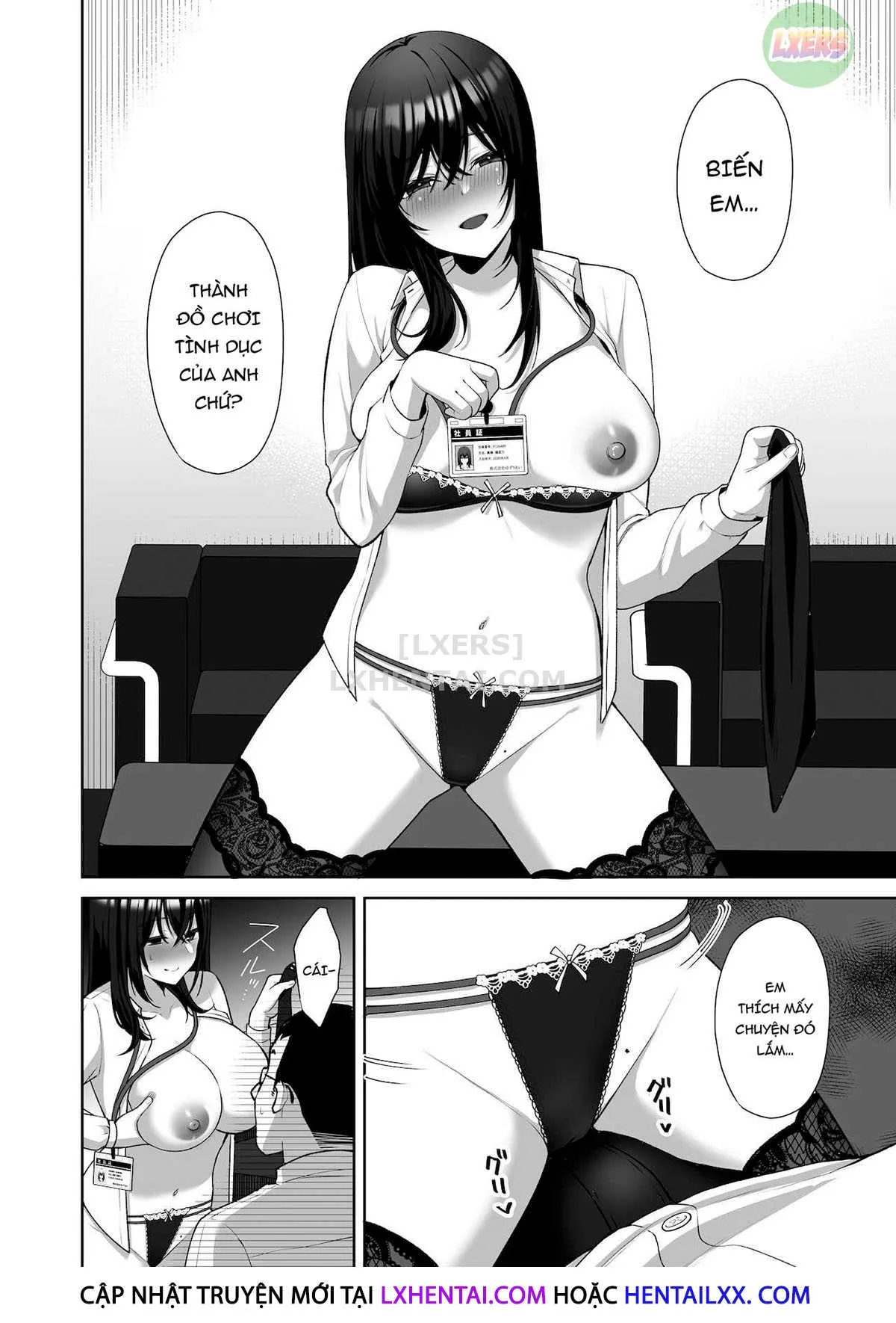HentaiVN.net - Ảnh 17 - An Office Lady's Behind The Scenes Masochistic Onahole Training [Utakata ~Uraaka DoM Haken OL Onaho Choukyou~] - Chap 1