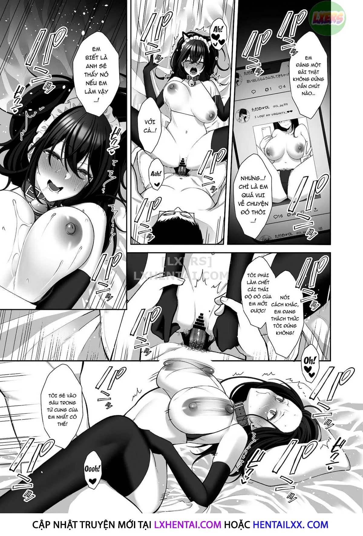 HentaiVN.net - Ảnh 46 - An Office Lady's Behind The Scenes Masochistic Onahole Training [Utakata ~Uraaka DoM Haken OL Onaho Choukyou~] - Chap 1