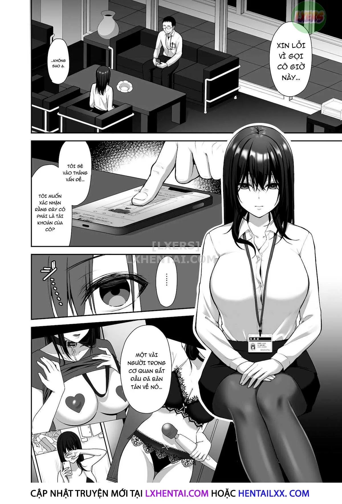 HentaiVN.net - Ảnh 7 - An Office Lady's Behind The Scenes Masochistic Onahole Training [Utakata ~Uraaka DoM Haken OL Onaho Choukyou~] - Chap 1