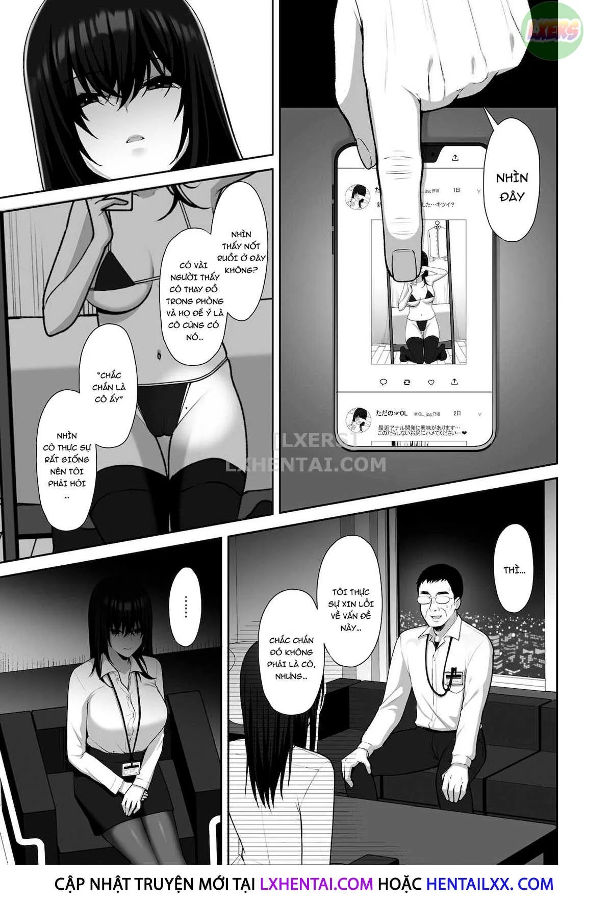 HentaiVN.net - Ảnh 8 - An Office Lady's Behind The Scenes Masochistic Onahole Training [Utakata ~Uraaka DoM Haken OL Onaho Choukyou~] - Chap 1