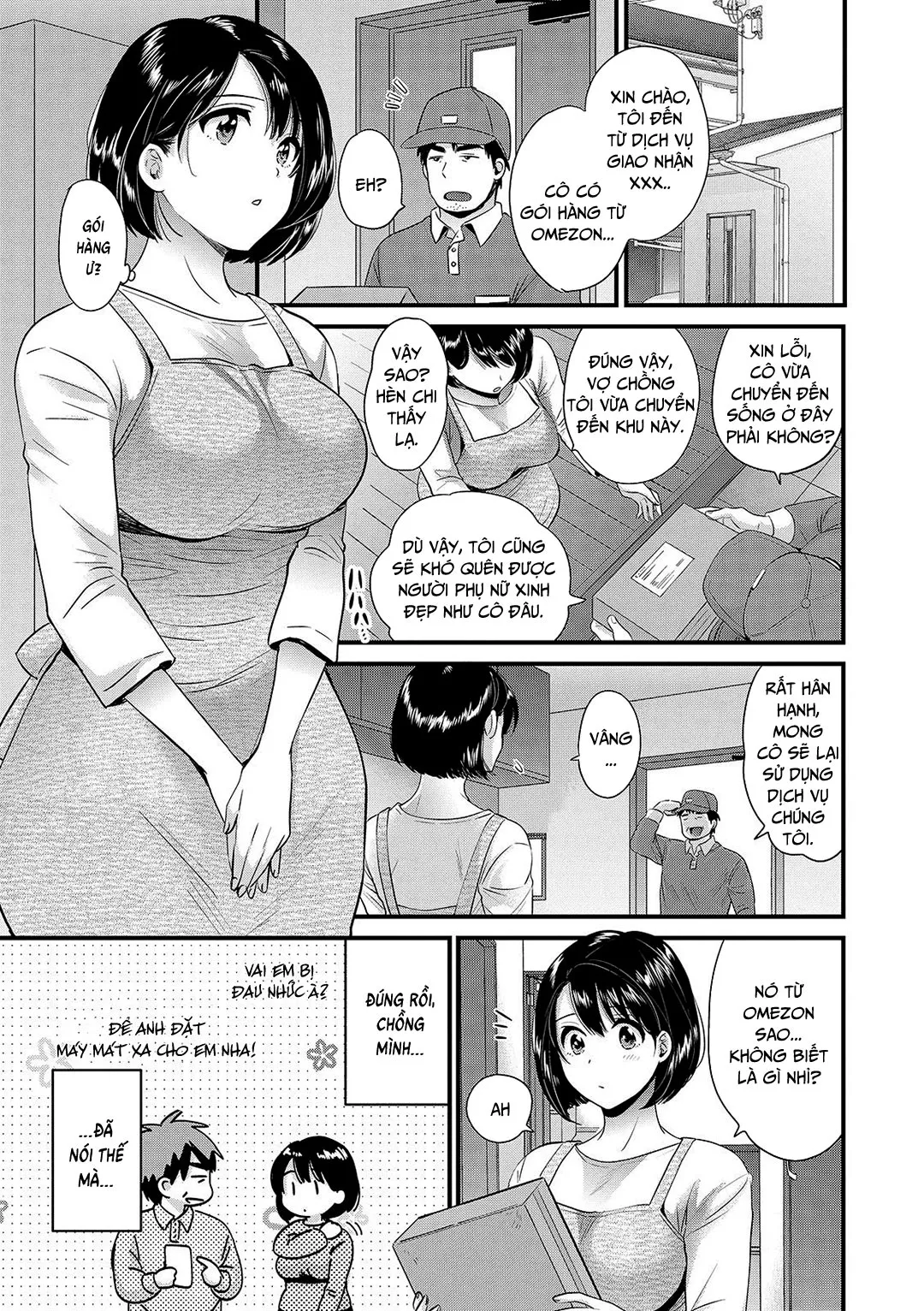 HentaiVN.net - Ảnh 10 - Hãy giữ bí mật với chồng tôi nha! [Shujin ni wa Naisho; Keep it secret from my husband] - Chap 1