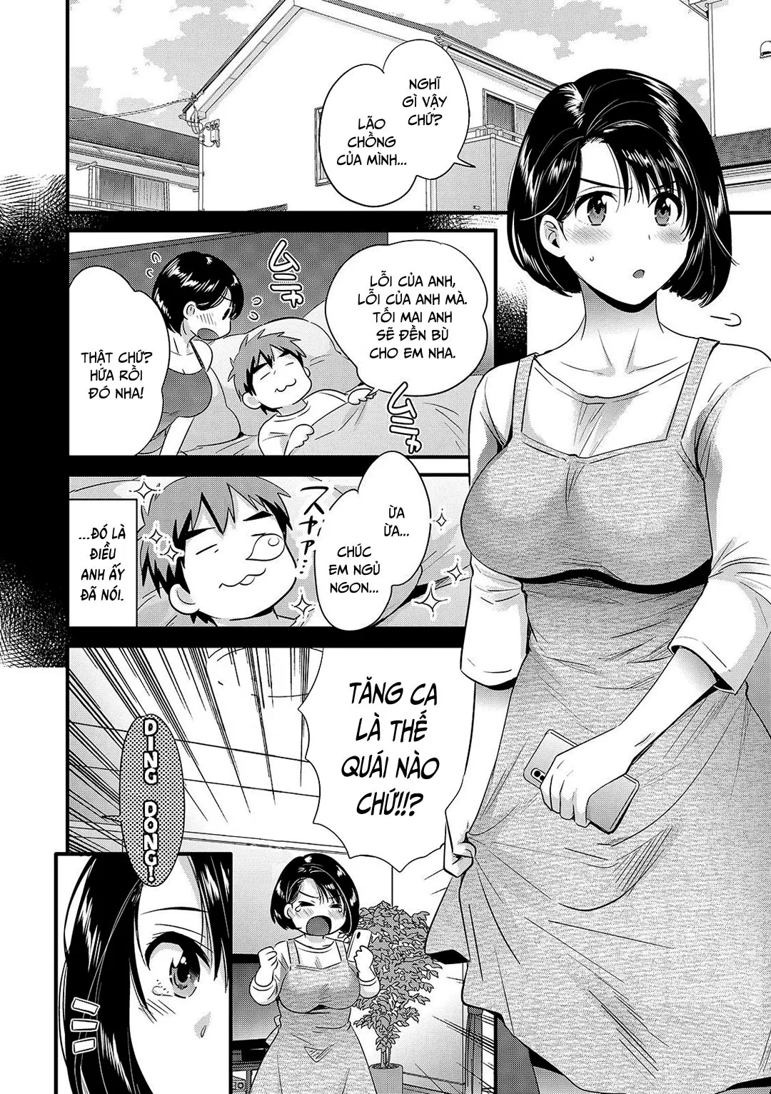 HentaiVN.net - Ảnh 9 - Hãy giữ bí mật với chồng tôi nha! [Shujin ni wa Naisho; Keep it secret from my husband] - Chap 1