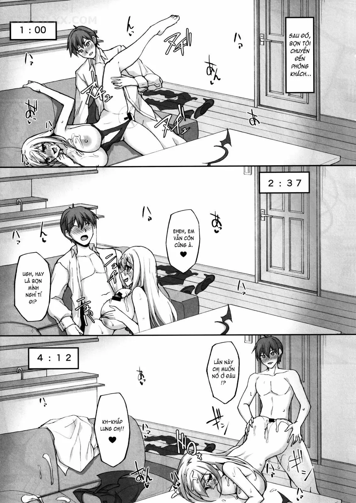 HentaiVN.net - Ảnh 31 - Ecchi Na Onee-San Wa, Suki Desu Ka? [Do You Like Lewd Onee-San's?] - Chap 2 - Có che | [END]