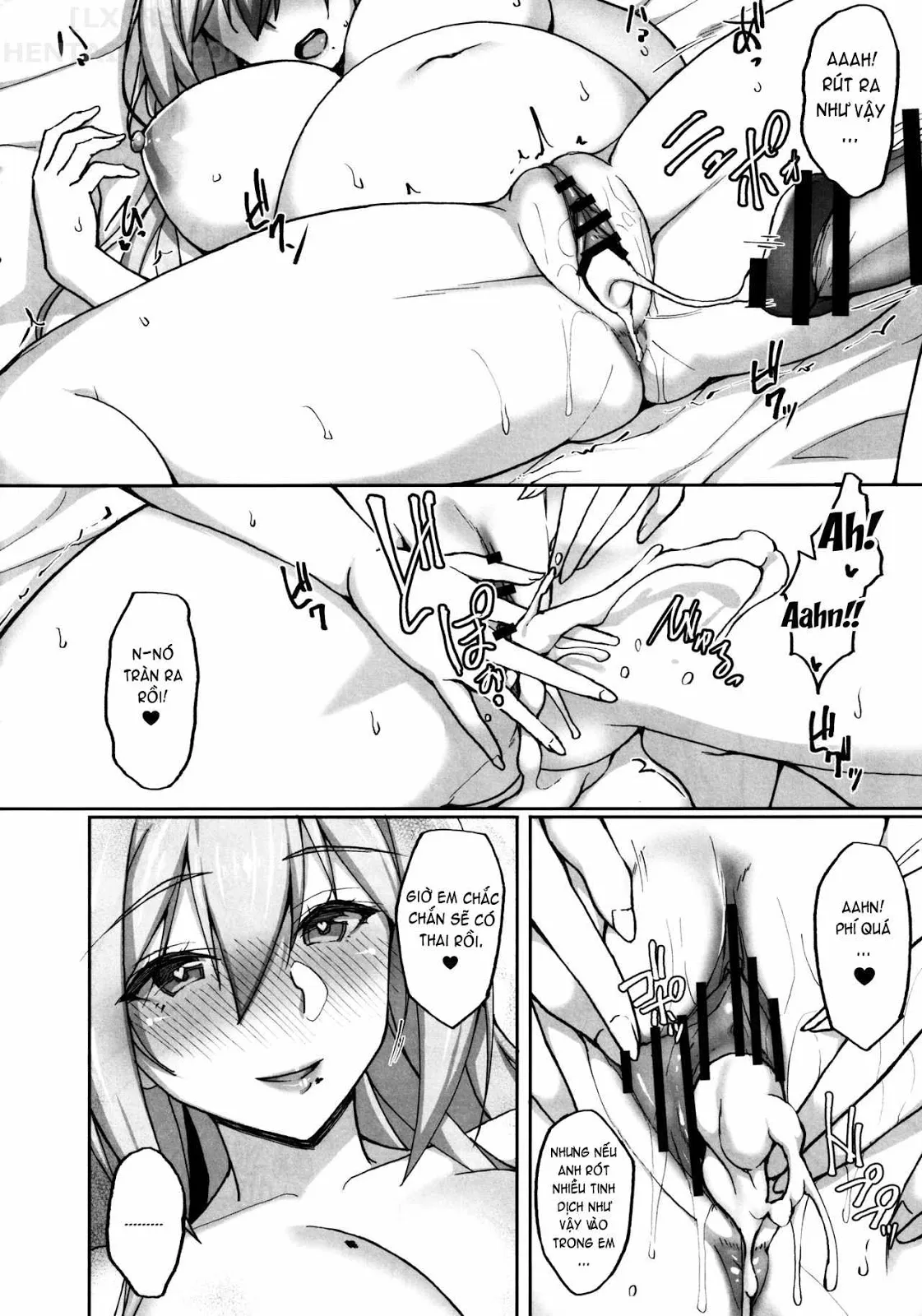 HentaiVN.net - Ảnh 48 - Ecchi Na Onee-San Wa, Suki Desu Ka? [Do You Like Lewd Onee-San's?] - Chap 2 - Có che | [END]