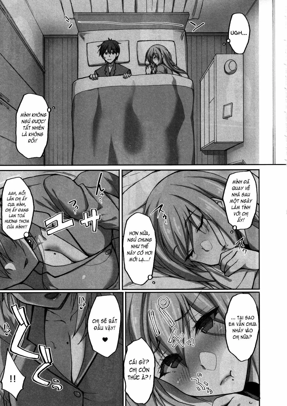 HentaiVN.net - Ảnh 9 - Ecchi Na Onee-San Wa, Suki Desu Ka? [Do You Like Lewd Onee-San's?] - Chap 2 - Có che | [END]