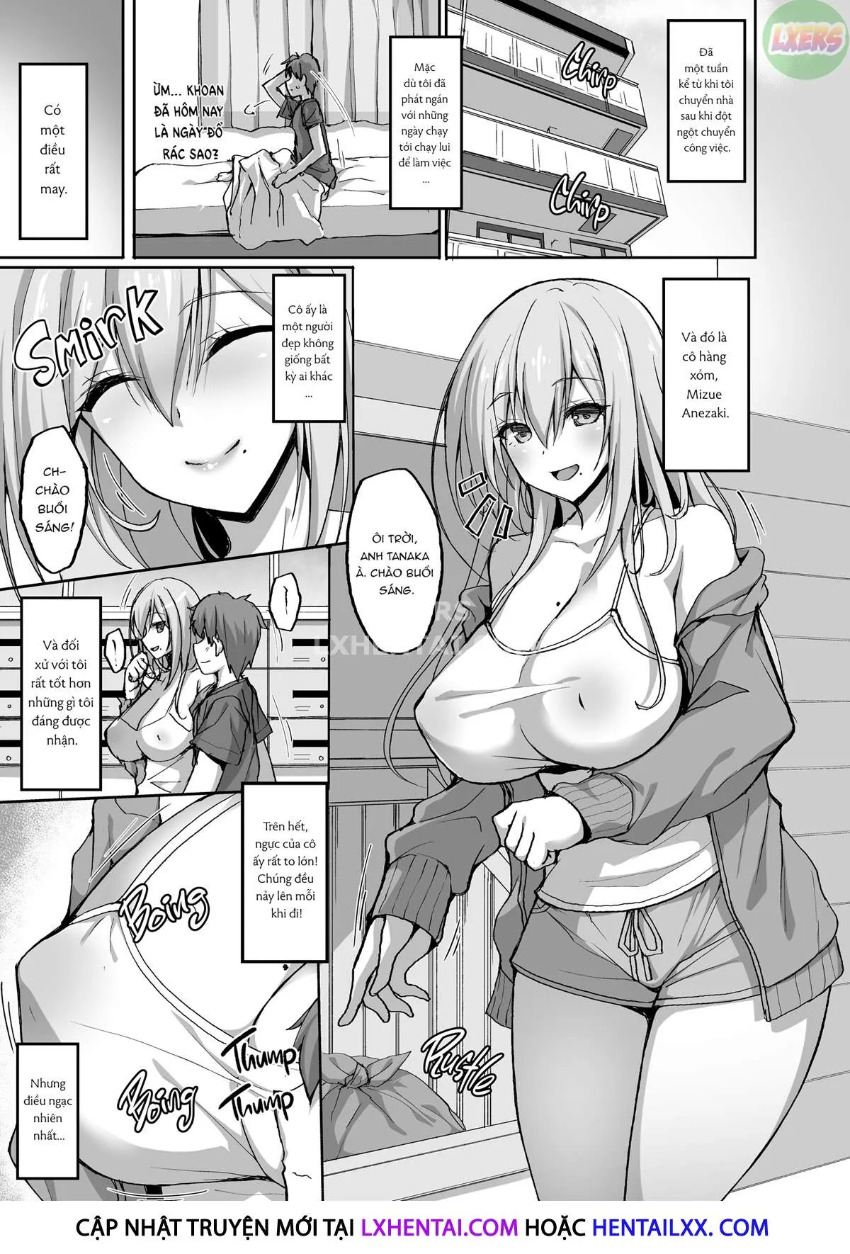 HentaiVN.net - Ảnh 5 - Ecchi Na Onee-San Wa, Suki Desu Ka? [Do You Like Lewd Onee-San's?] - Chap 1 - Không che