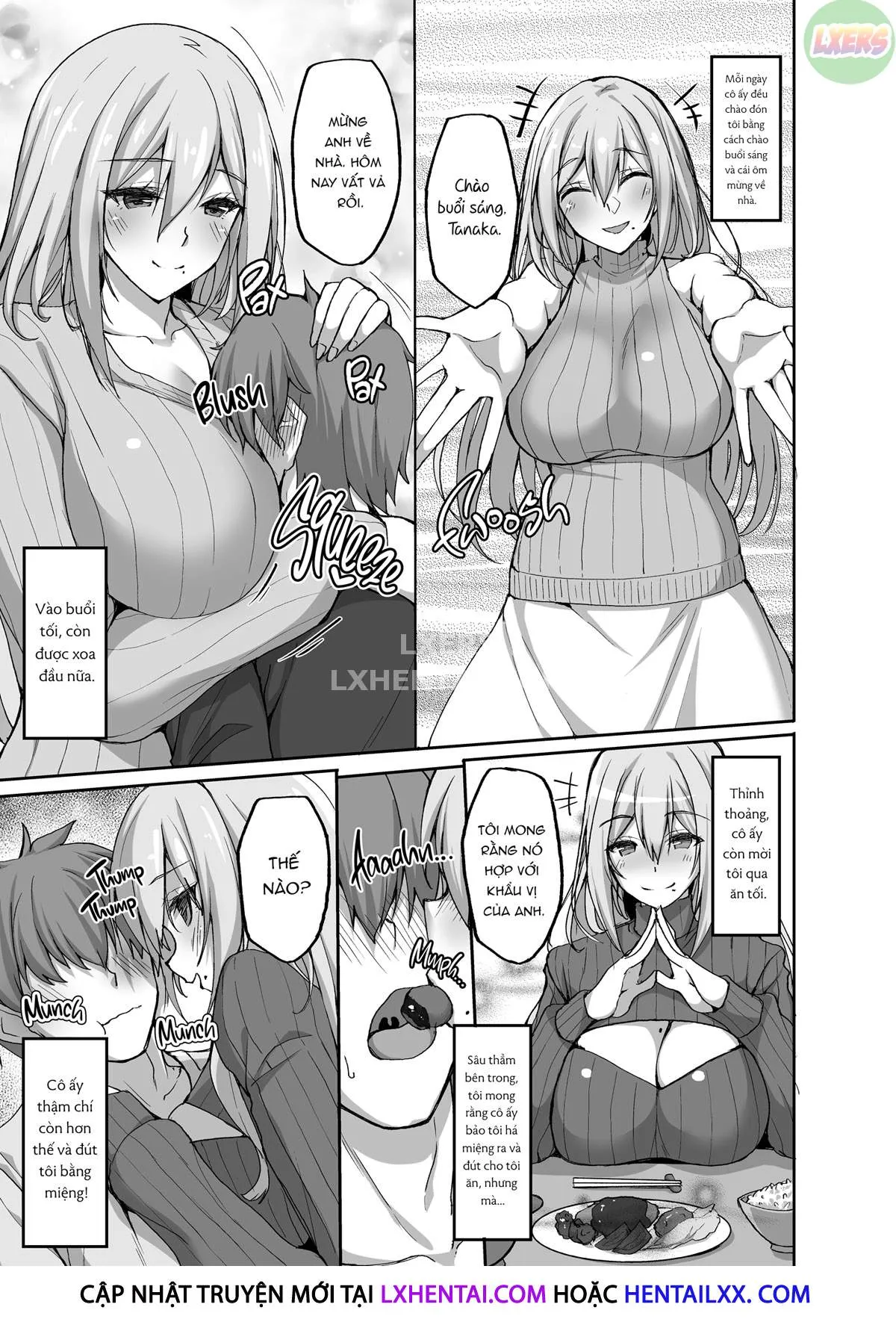 HentaiVN.net - Ảnh 7 - Ecchi Na Onee-San Wa, Suki Desu Ka? [Do You Like Lewd Onee-San's?] - Chap 1 - Không che