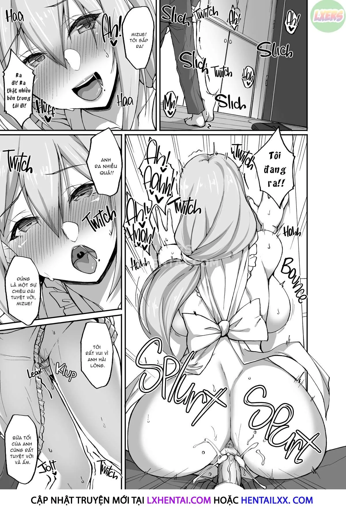 HentaiVN.net - Ảnh 16 - Ecchi Na Onee-San Wa, Suki Desu Ka? [Do You Like Lewd Onee-San's?] - Chap 2 - Không che