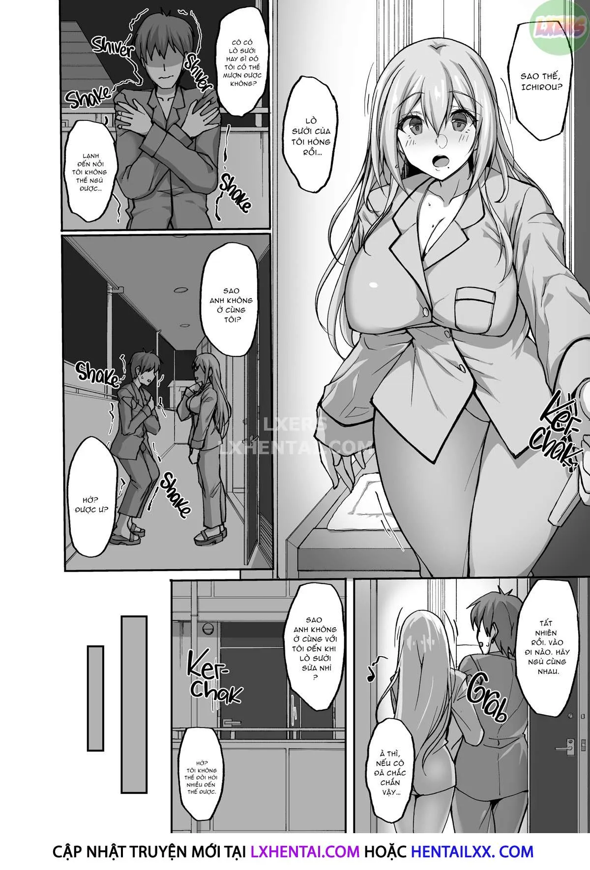 HentaiVN.net - Ảnh 6 - Ecchi Na Onee-San Wa, Suki Desu Ka? [Do You Like Lewd Onee-San's?] - Chap 2 - Không che