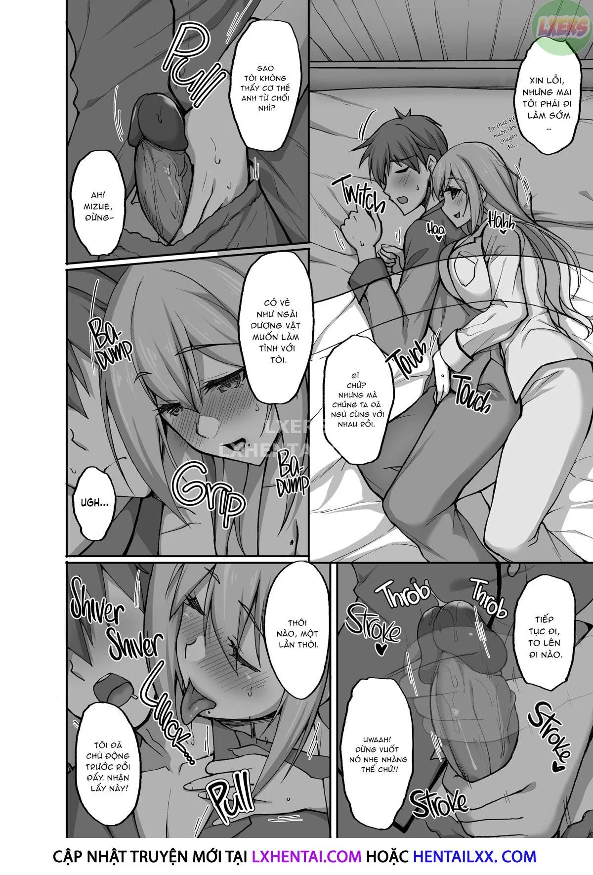 HentaiVN.net - Ảnh 8 - Ecchi Na Onee-San Wa, Suki Desu Ka? [Do You Like Lewd Onee-San's?] - Chap 2 - Không che