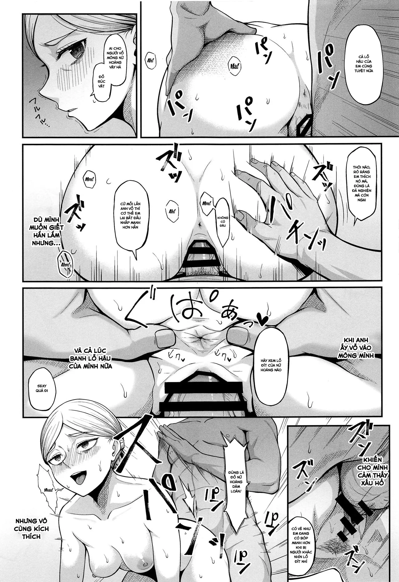 HentaiVN.net - Ảnh 13 - Kairaku Ochi shita Botebara Joou Historia (Shingeki no Kyojin) - Oneshot