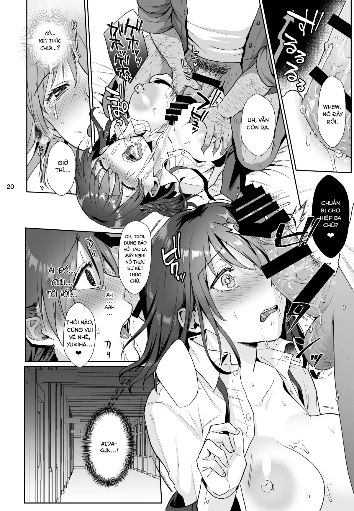 HentaiVN.net - Ảnh 20 - Toshoshitsu no Kanojo [Seiso na Kimi ga Ochiru made ; 図書室ノ彼女～清楚ナ君ガ堕チルマデ] - Ch.1