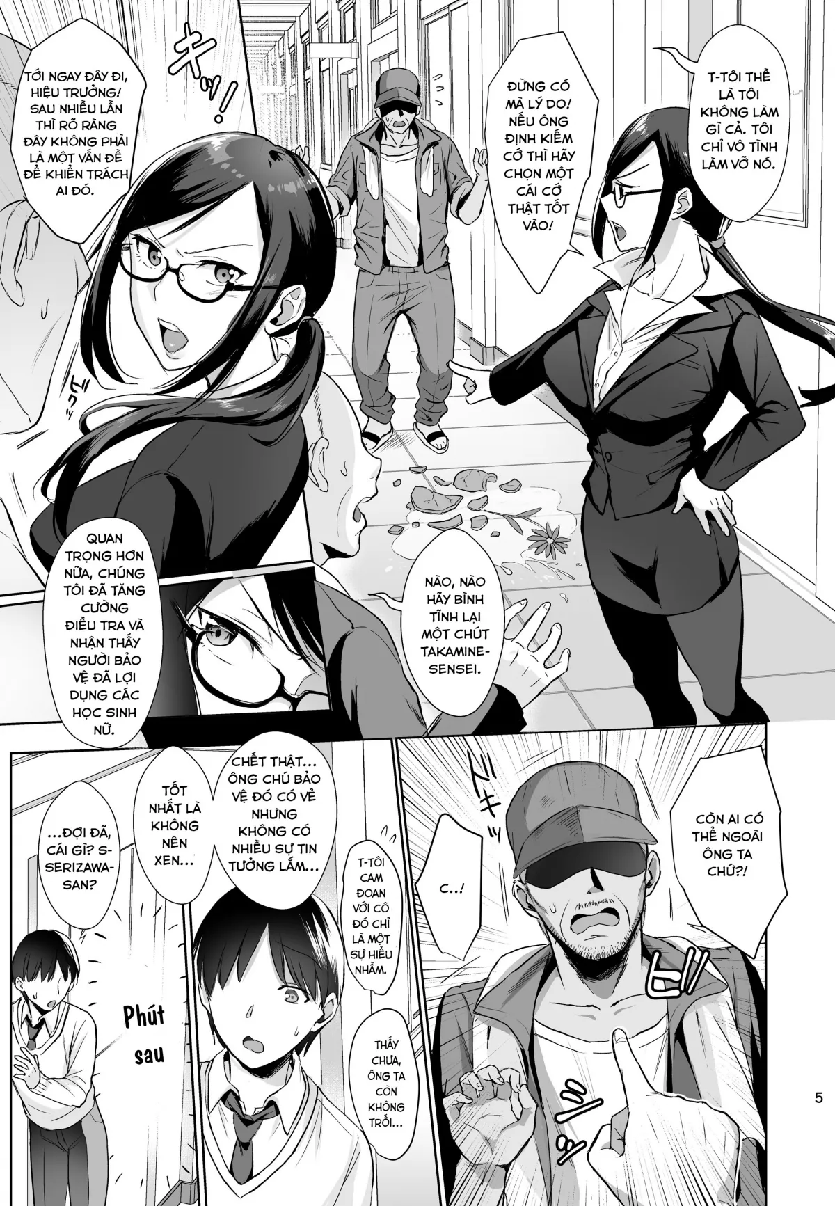 HentaiVN.net - Ảnh 5 - Toshoshitsu no Kanojo [Seiso na Kimi ga Ochiru made ; 図書室ノ彼女～清楚ナ君ガ堕チルマデ] - Ch.1