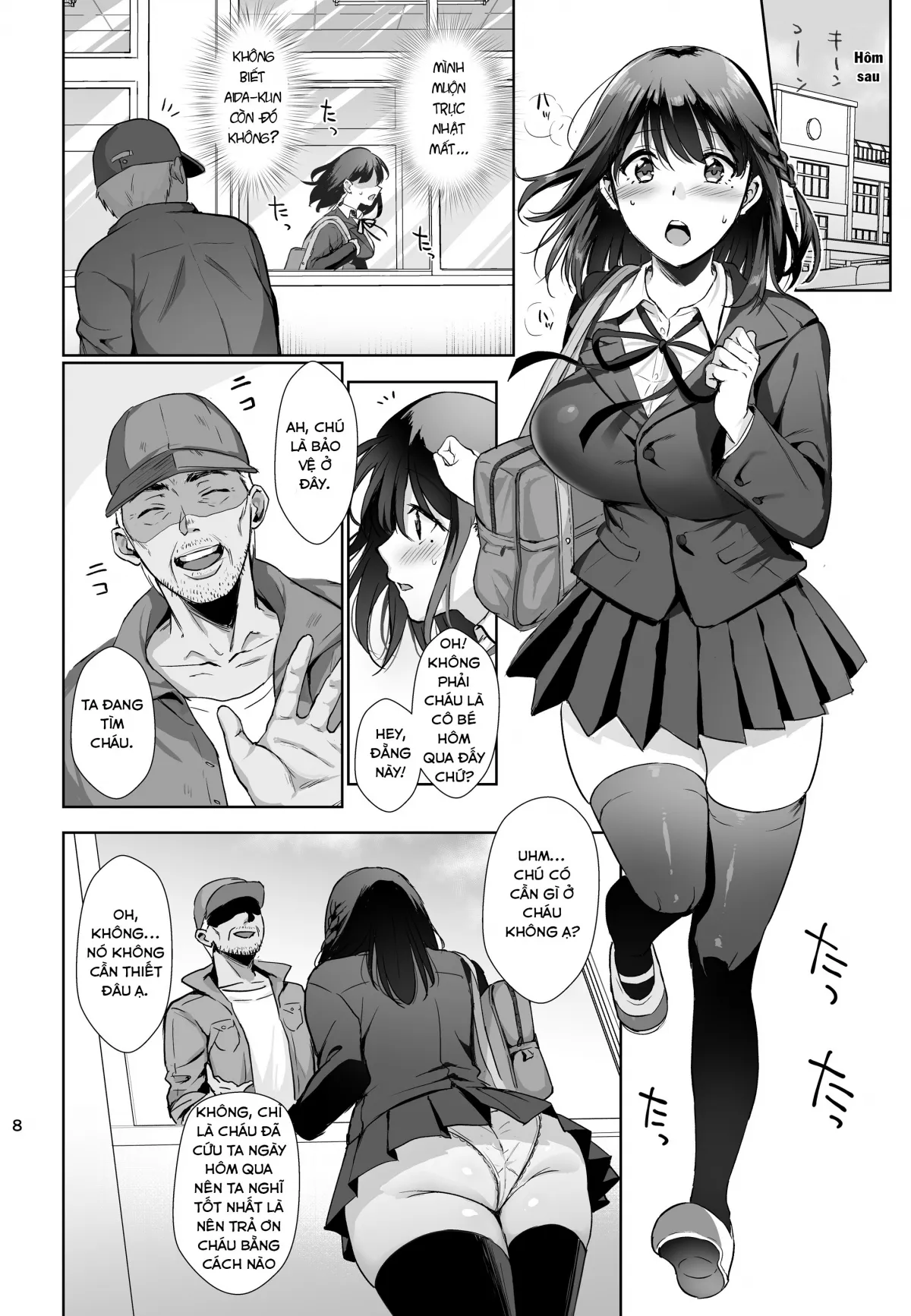 HentaiVN.net - Ảnh 8 - Toshoshitsu no Kanojo [Seiso na Kimi ga Ochiru made ; 図書室ノ彼女～清楚ナ君ガ堕チルマデ] - Ch.1