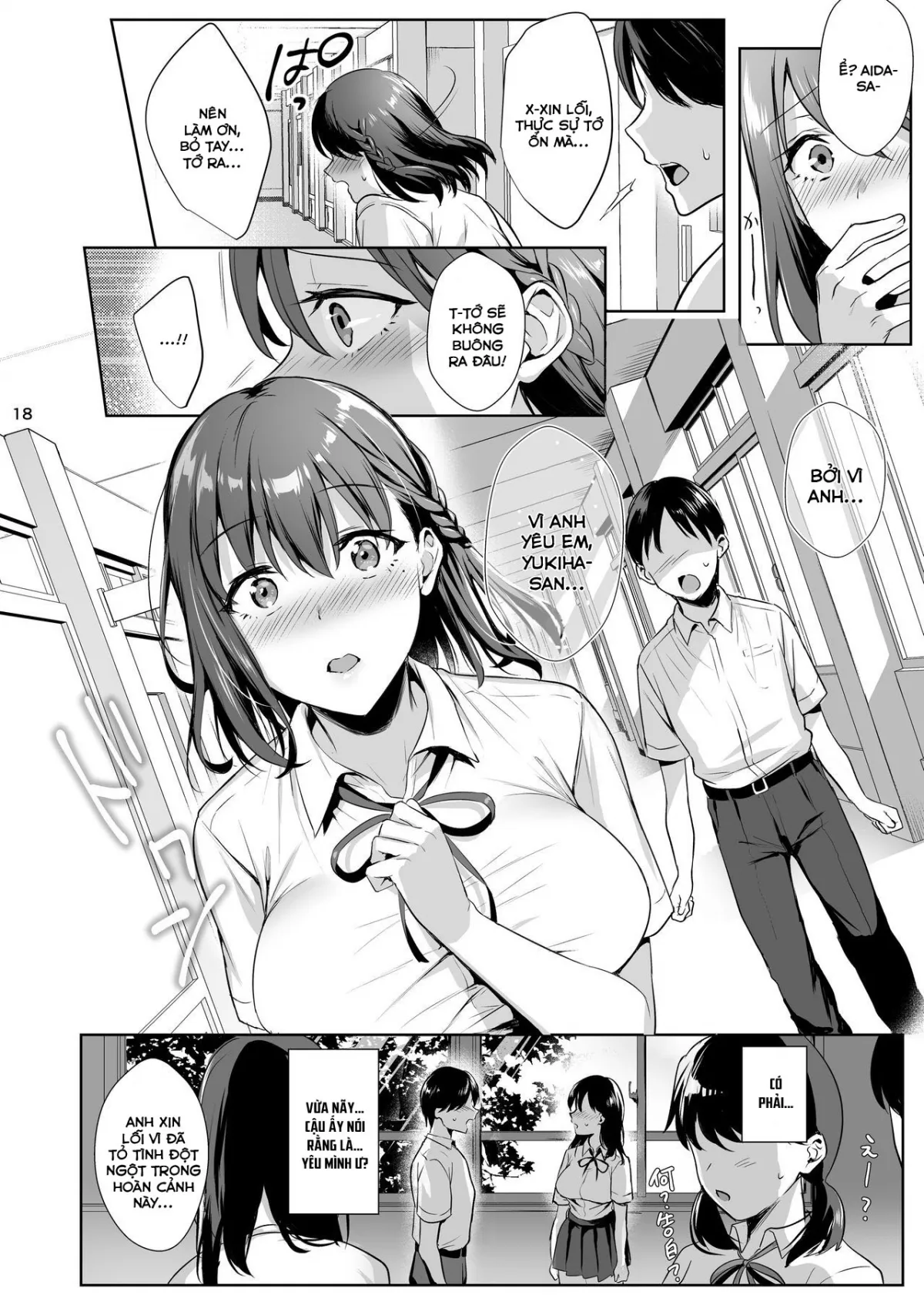 HentaiVN.net - Ảnh 21 - Toshoshitsu no Kanojo [Seiso na Kimi ga Ochiru made ; 図書室ノ彼女～清楚ナ君ガ堕チルマデ] - Ch.2: Chưa end