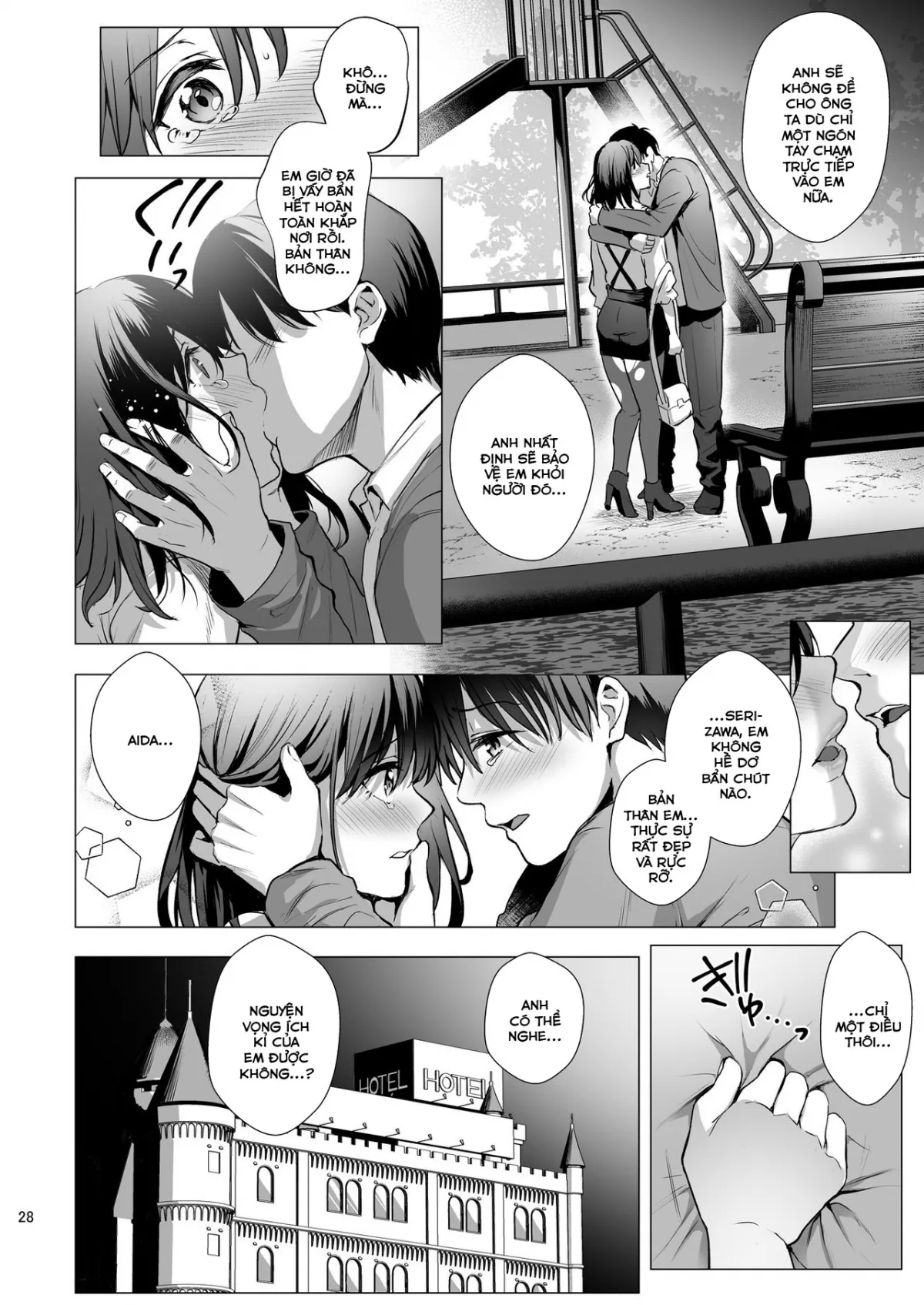 HentaiVN.net - Ảnh 31 - Toshoshitsu no Kanojo [Seiso na Kimi ga Ochiru made ; 図書室ノ彼女～清楚ナ君ガ堕チルマデ] - Ch.3 và còn nữa
