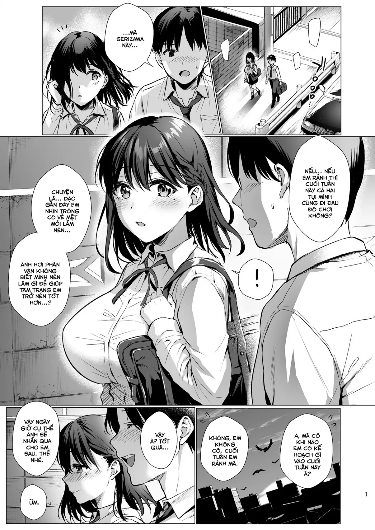 HentaiVN.net - Ảnh 4 - Toshoshitsu no Kanojo [Seiso na Kimi ga Ochiru made ; 図書室ノ彼女～清楚ナ君ガ堕チルマデ] - Ch.3 và còn nữa