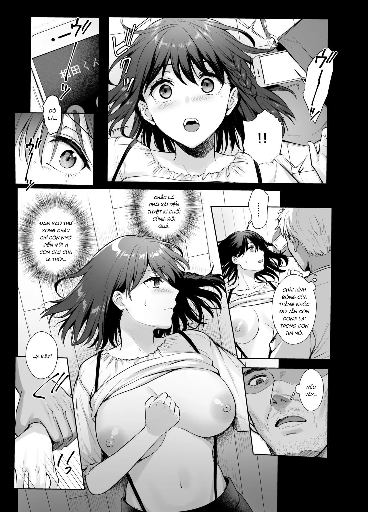 HentaiVN.net - Ảnh 8 - Toshoshitsu no Kanojo [Seiso na Kimi ga Ochiru made ; 図書室ノ彼女～清楚ナ君ガ堕チルマデ] - Ch.4: Tôi phải ôn thi ĐH đây ae ạ : [ [ !