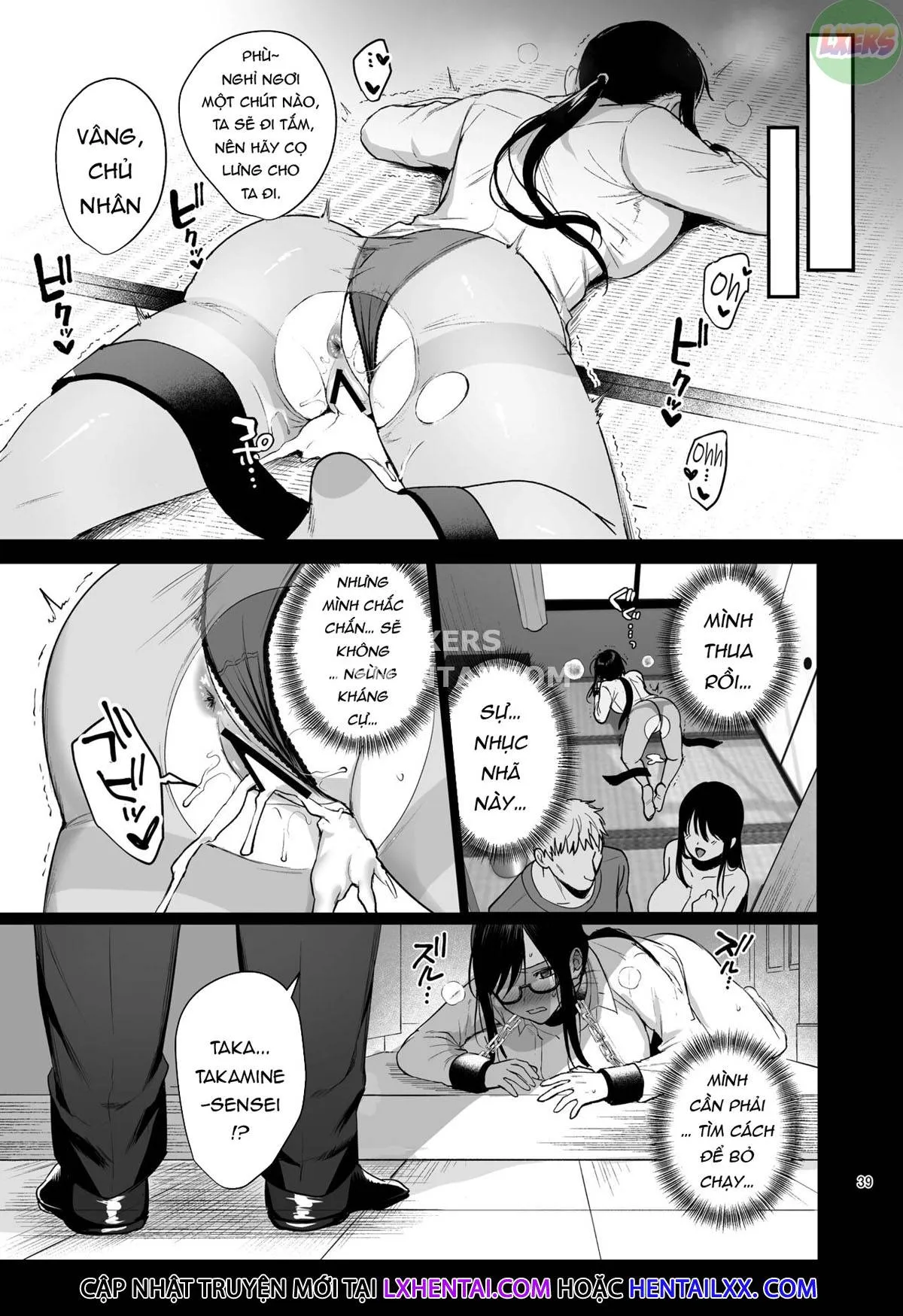 HentaiVN.net - Ảnh 44 - Toshoshitsu no Kanojo [Seiso na Kimi ga Ochiru made ; 図書室ノ彼女～清楚ナ君ガ堕チルマデ] - Chap 5 ~Onna Kyoushi ga Ochiru made