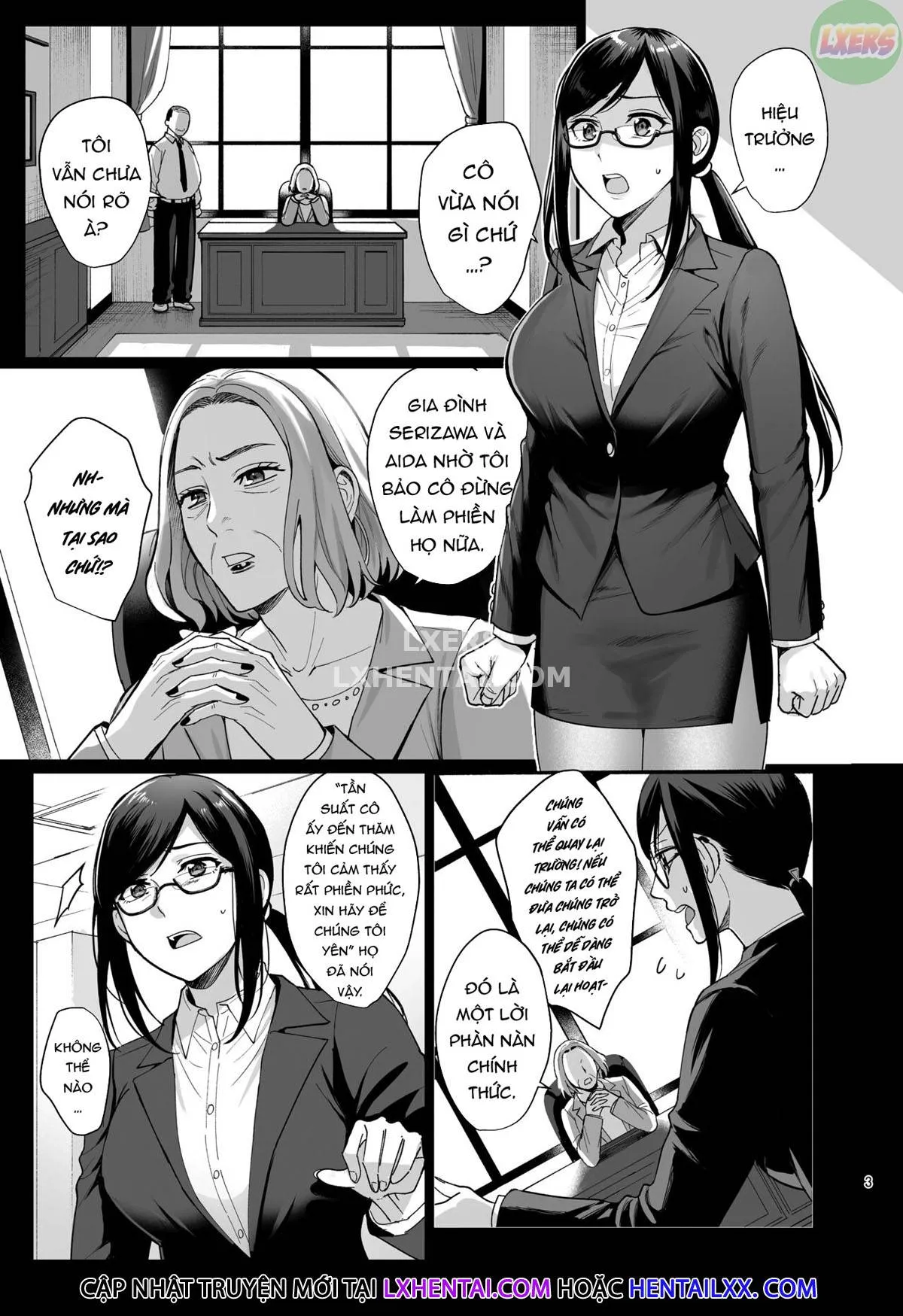 HentaiVN.net - Ảnh 8 - Toshoshitsu no Kanojo [Seiso na Kimi ga Ochiru made ; 図書室ノ彼女～清楚ナ君ガ堕チルマデ] - Chap 5 ~Onna Kyoushi ga Ochiru made