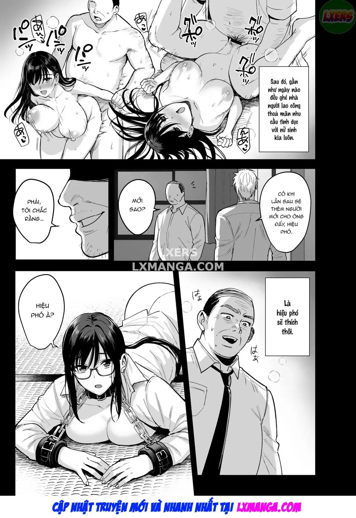 HentaiVN.net - Ảnh 11 - Toshoshitsu no Kanojo [Seiso na Kimi ga Ochiru made ; 図書室ノ彼女～清楚ナ君ガ堕チルマデ] - Chap 6 ~Onna Kyoushi ga Ochiru made